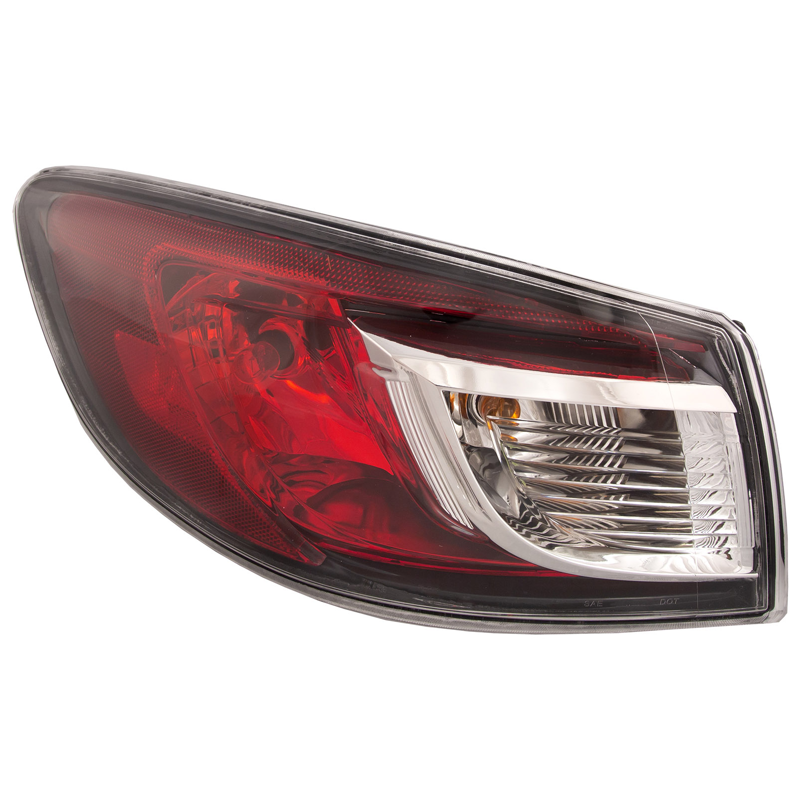 Left Driver Side Tail Light For 10-13 Mazda 3