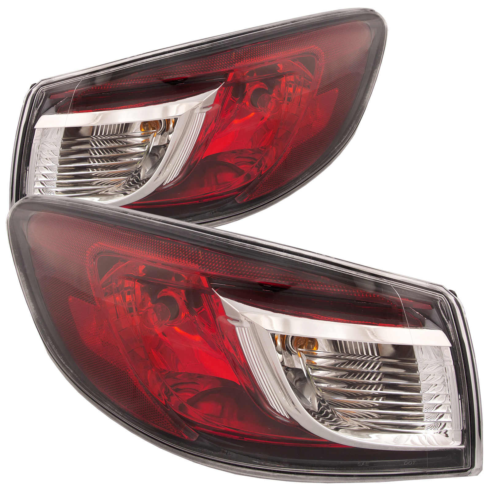 Tail Light Set For 10-13 Mazda 3