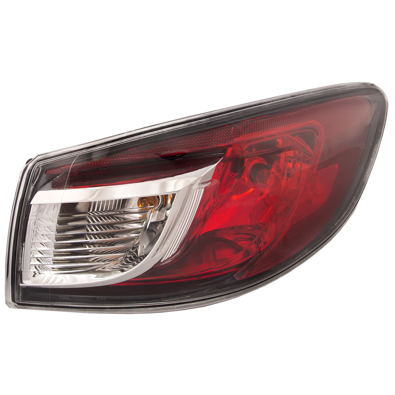Right Passenger Side Tail Light For 10-13 Mazda 3