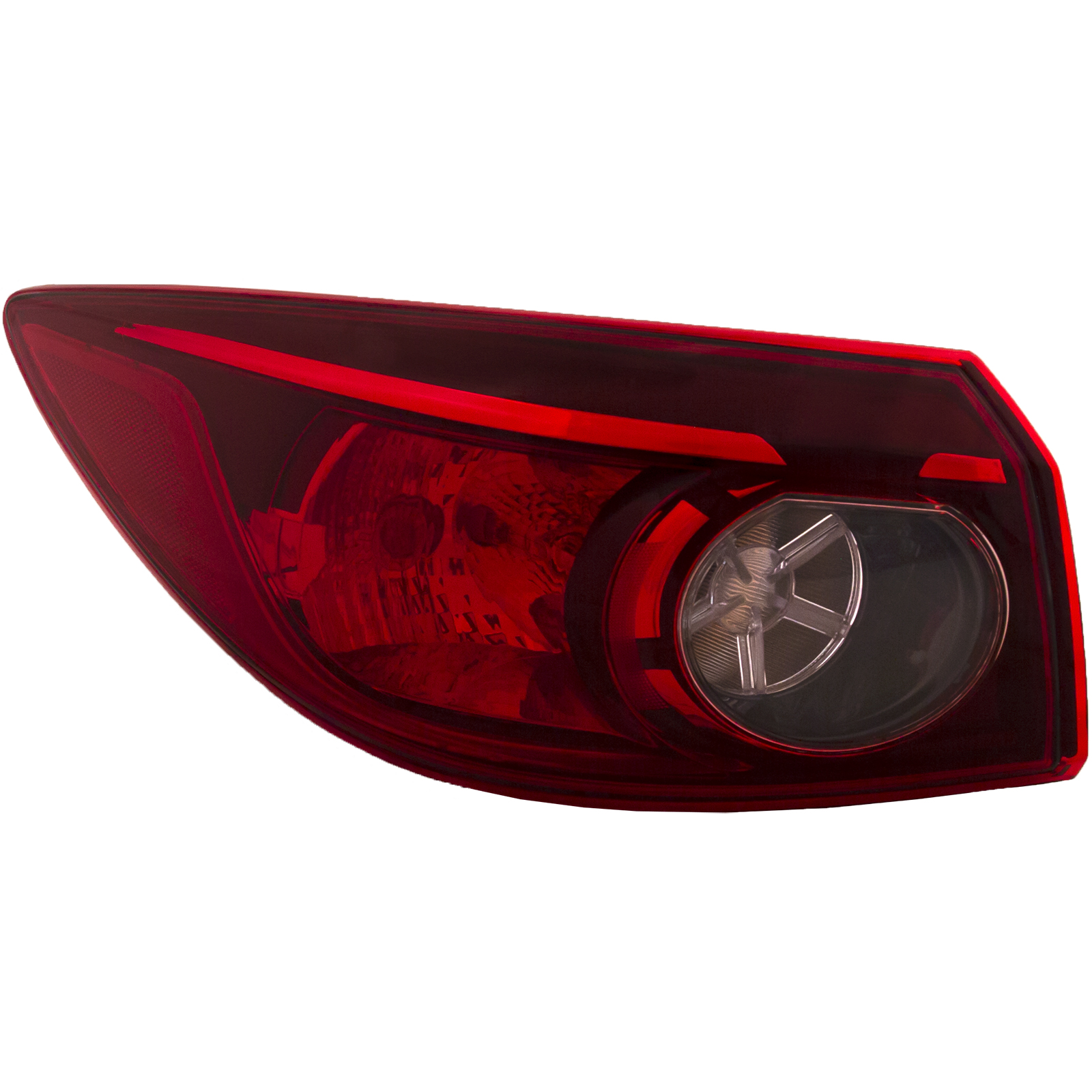Left Driver Side Tail Light For 14-18 Mazda 3