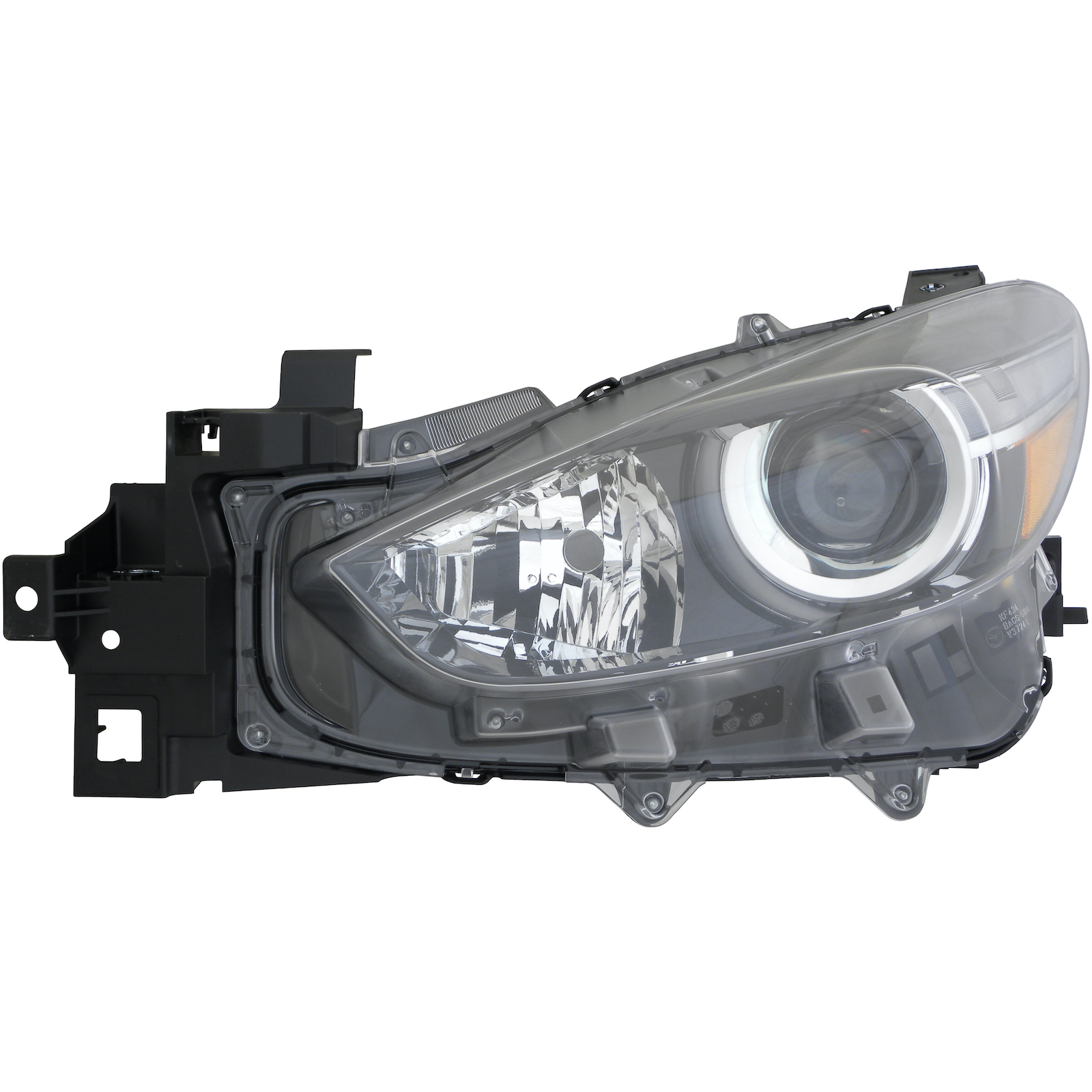 Left Driver Side Headlight For 17-18 Mazda 3; CAPA Certified