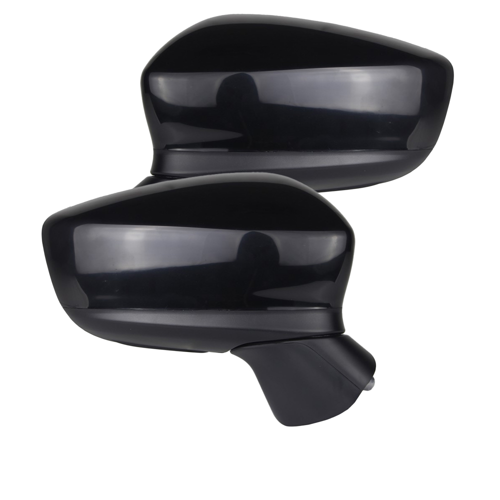 Power Door Mirror Set For 14-16 Mazda 3