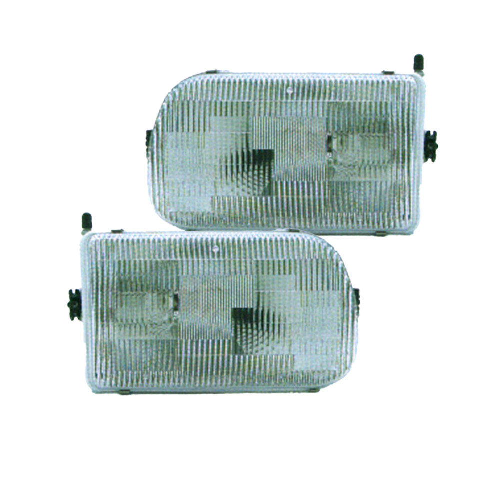 Headlight Set For 94-97 Mazda B2300, 94-97 Mazda B3000, 94-97 Mazda B4000