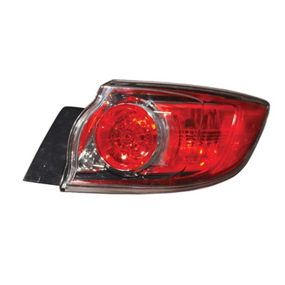 Right Passenger Side Tail Light For 10-13 Mazda 3