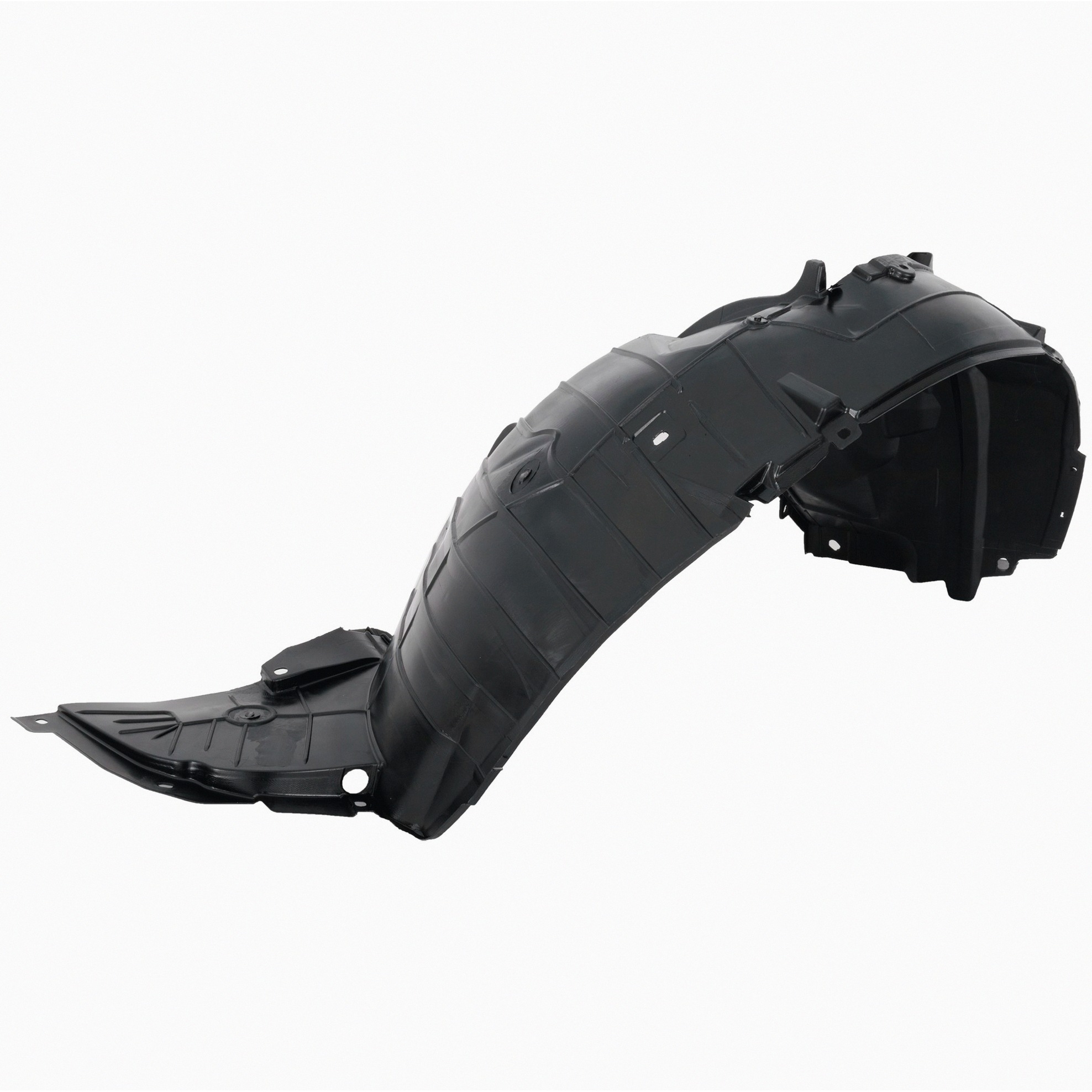 Left Driver Side Fender Liner For 07-12 Nissan Versa; CAPA Certified