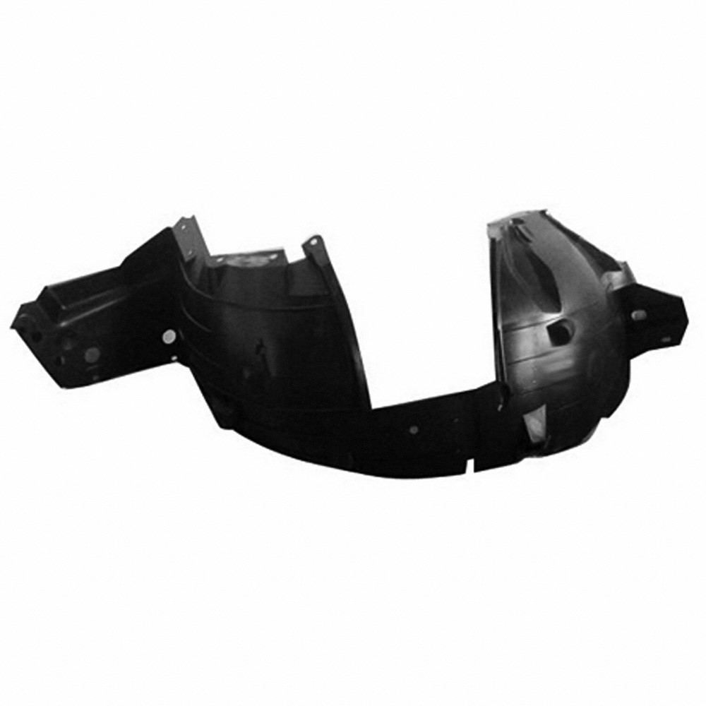 Left Driver Side Fender Liner For 10-12 Nissan Sentra; CAPA Certified