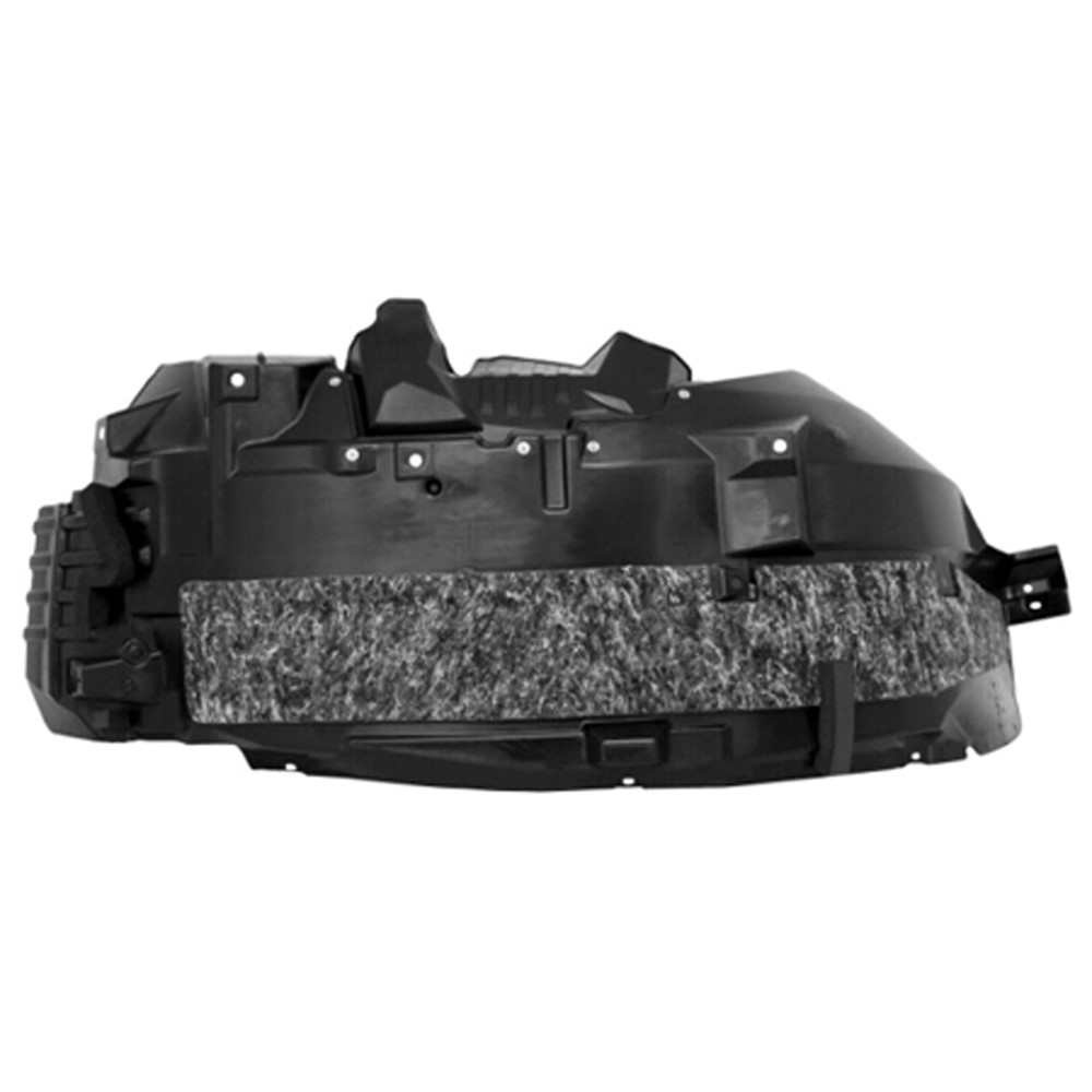 Left Driver Side Fender Liner For 08-15 Nissan TITAN; CAPA Certified