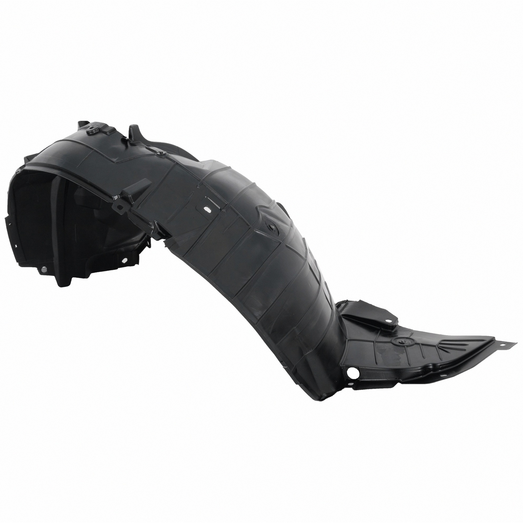 Right Passenger Side Fender Liner For 07-12 Nissan Versa; CAPA Certified