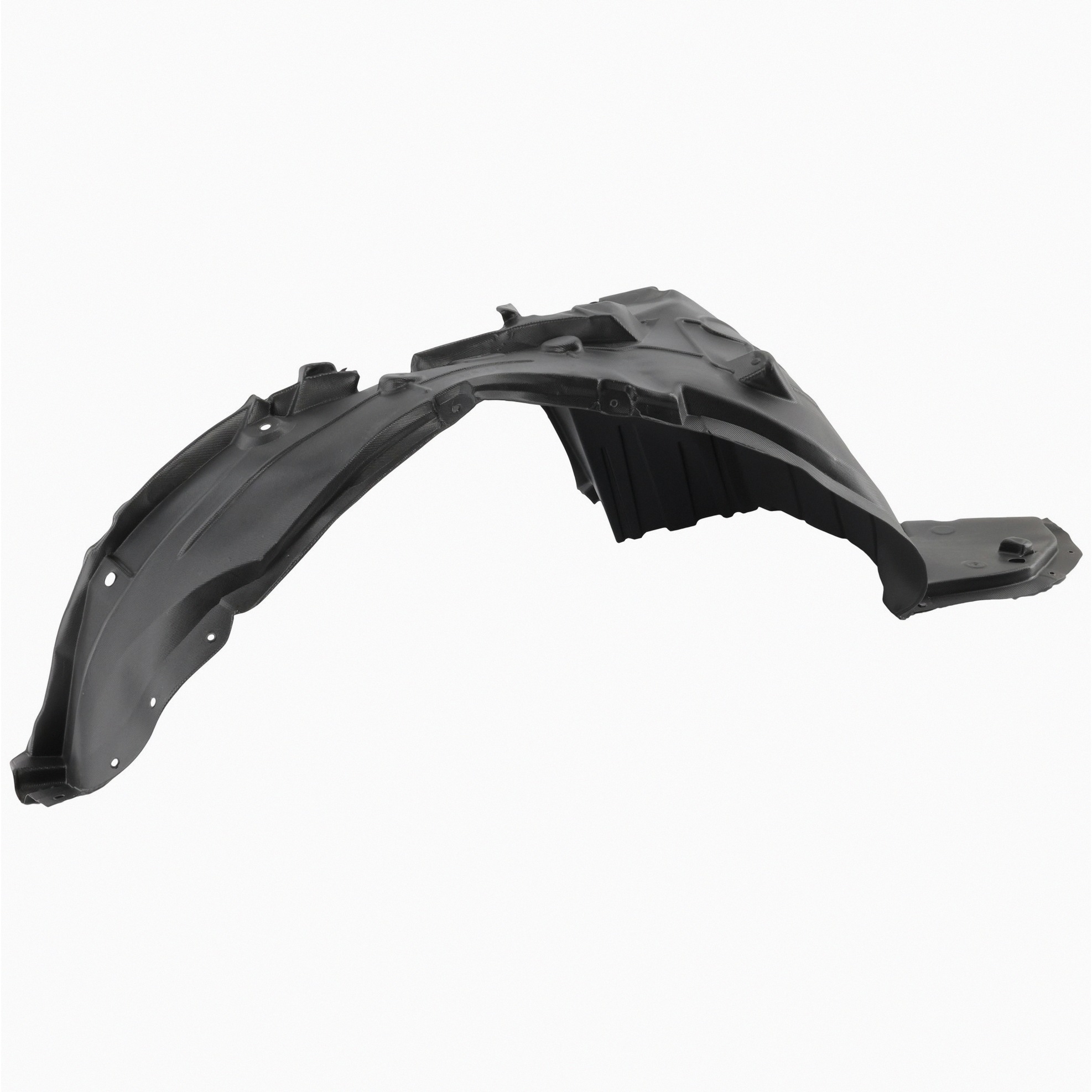 Right Passenger Side Fender Liner For 15-19 Nissan Versa; CAPA Certified