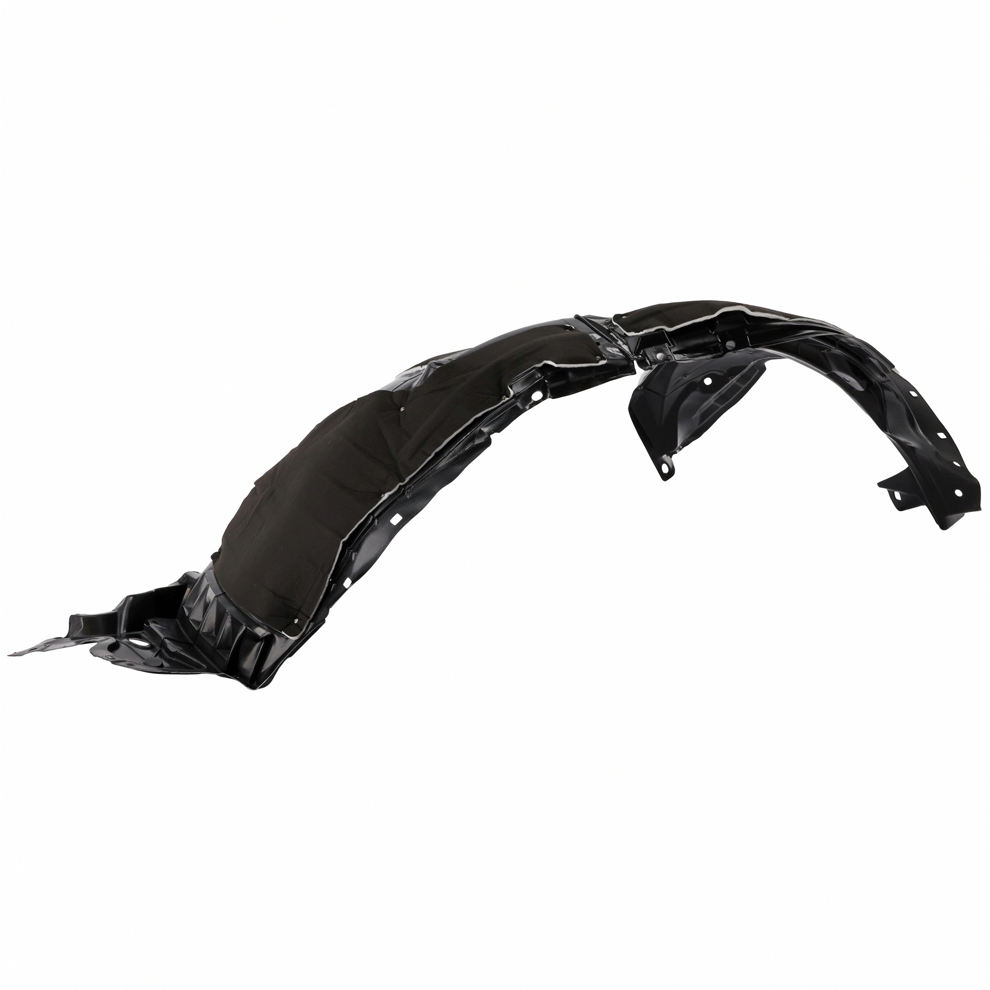 Right Passenger Side Fender Liner For 17-20 Nissan Rogue; CAPA Certified