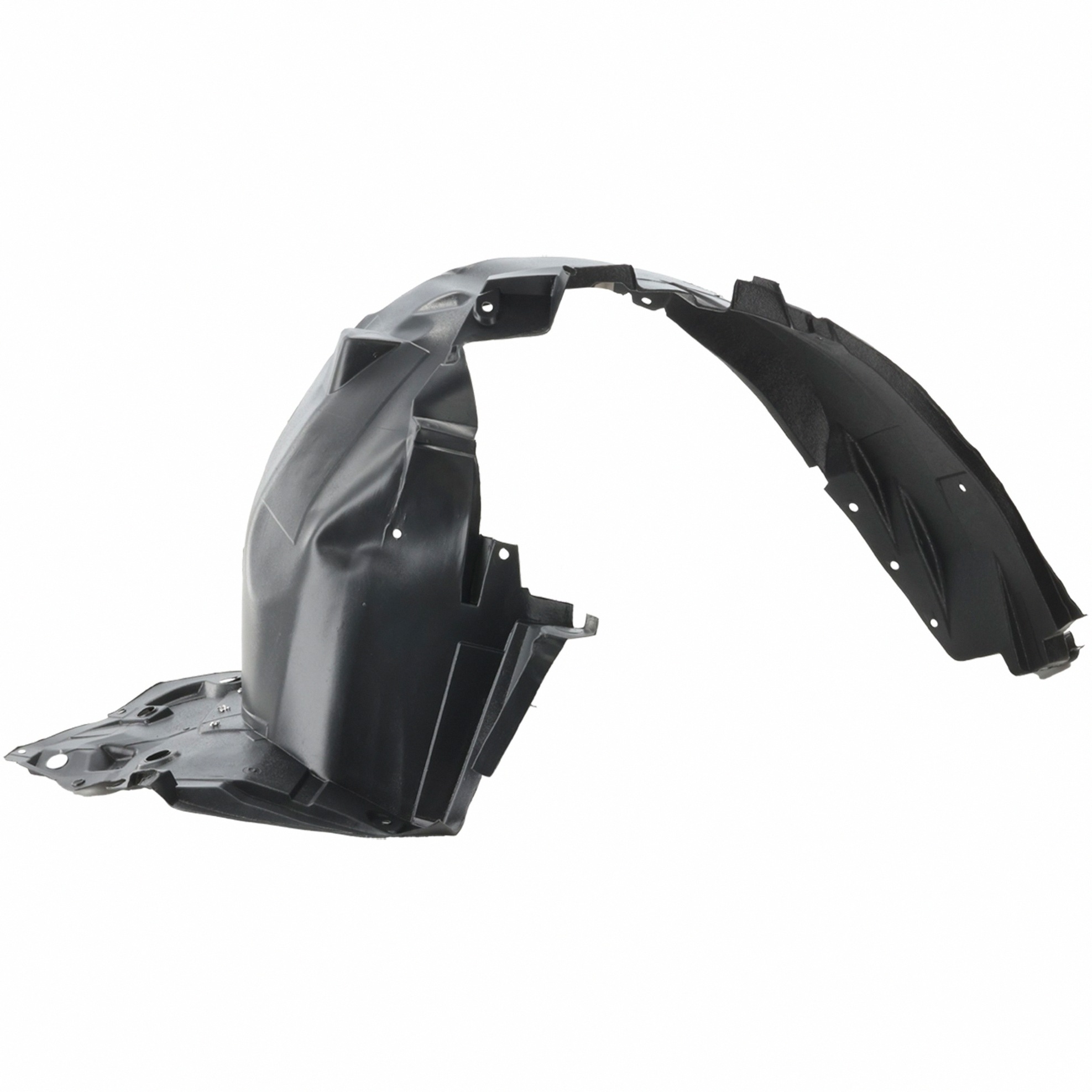 Right Passenger Side Fender Liner For 20-25 Nissan Versa; CAPA Certified
