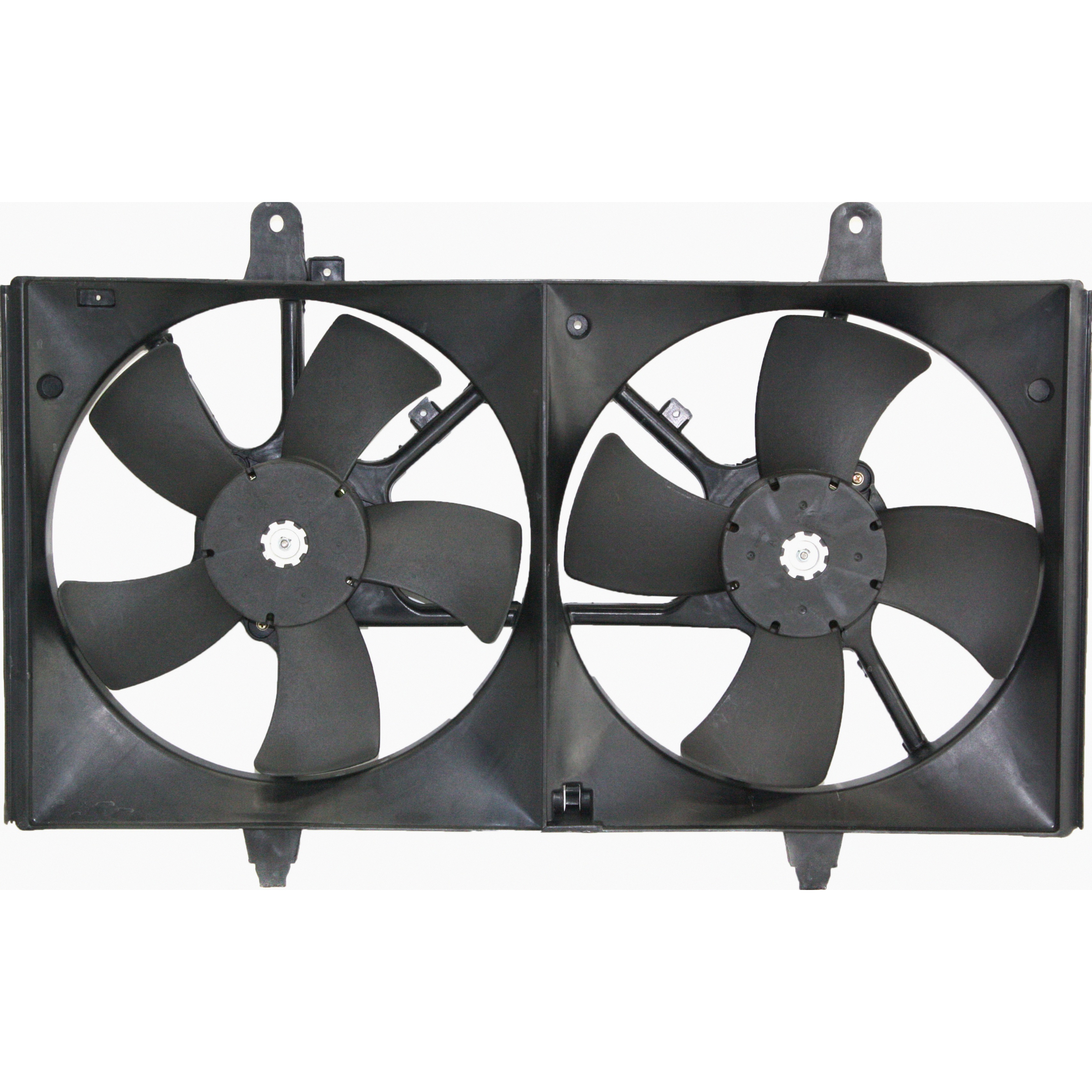 Dual Radiator And Condenser Fan Assembly For 02-06 Nissan Altima, 04-08 Nissan Maxima