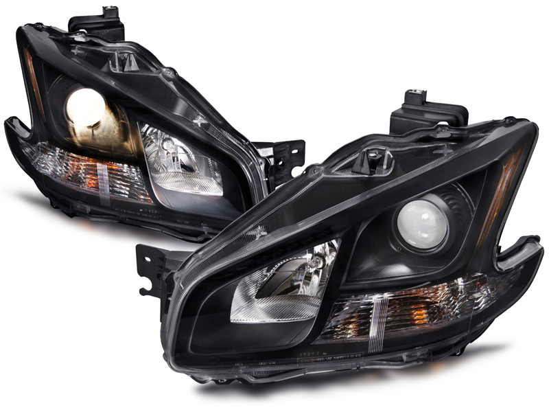 Headlight Set For 09-14 Nissan Maxima