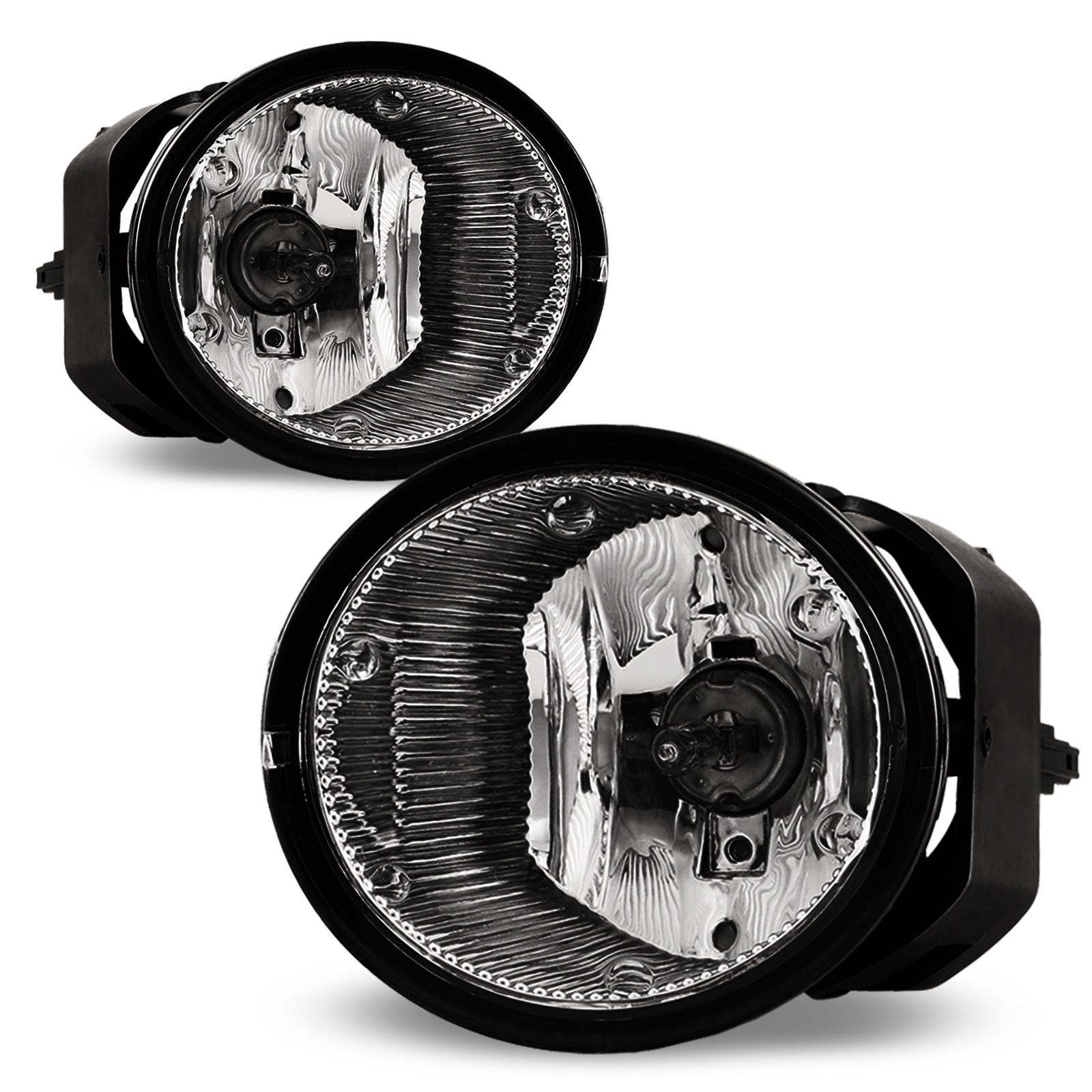 Fog Light Set For 01-04 Nissan Frontier, 00-01 Nissan Maxima, 00-03 Nissan Sentra, 02-04 Nissan Xterra