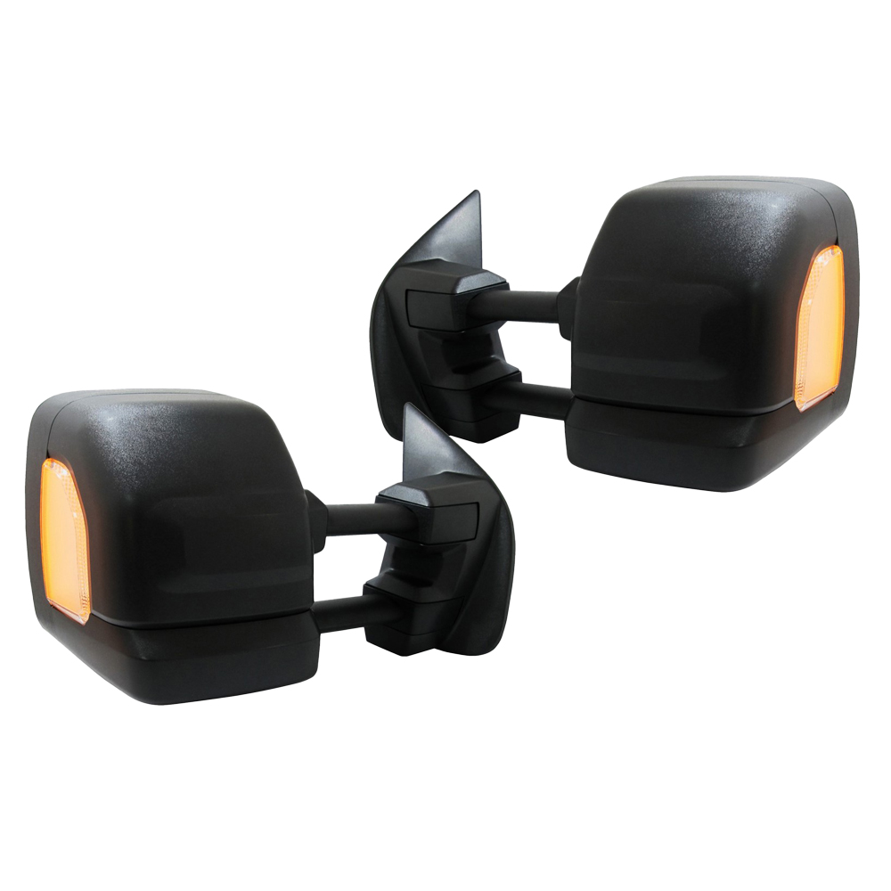 Door Mirror Set For 19 Nissan TITAN XD