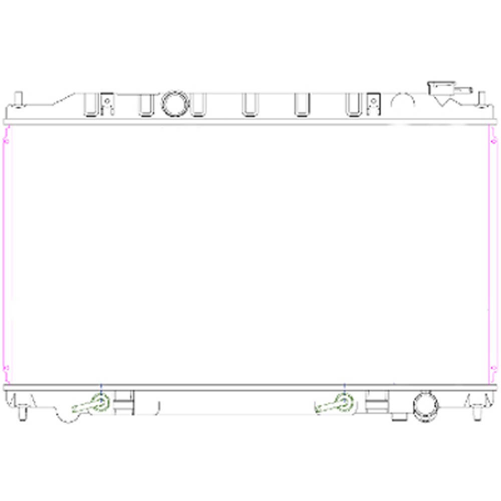 Radiator For 07-08 Nissan Maxima