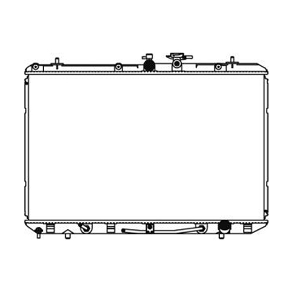 Radiator For 08-10 Toyota Highlander