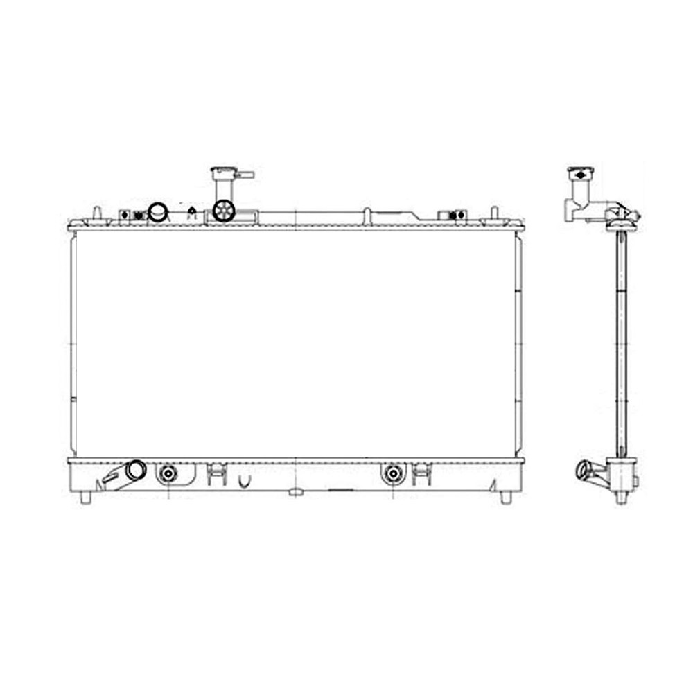 Radiator For 06-08 Mazda 6