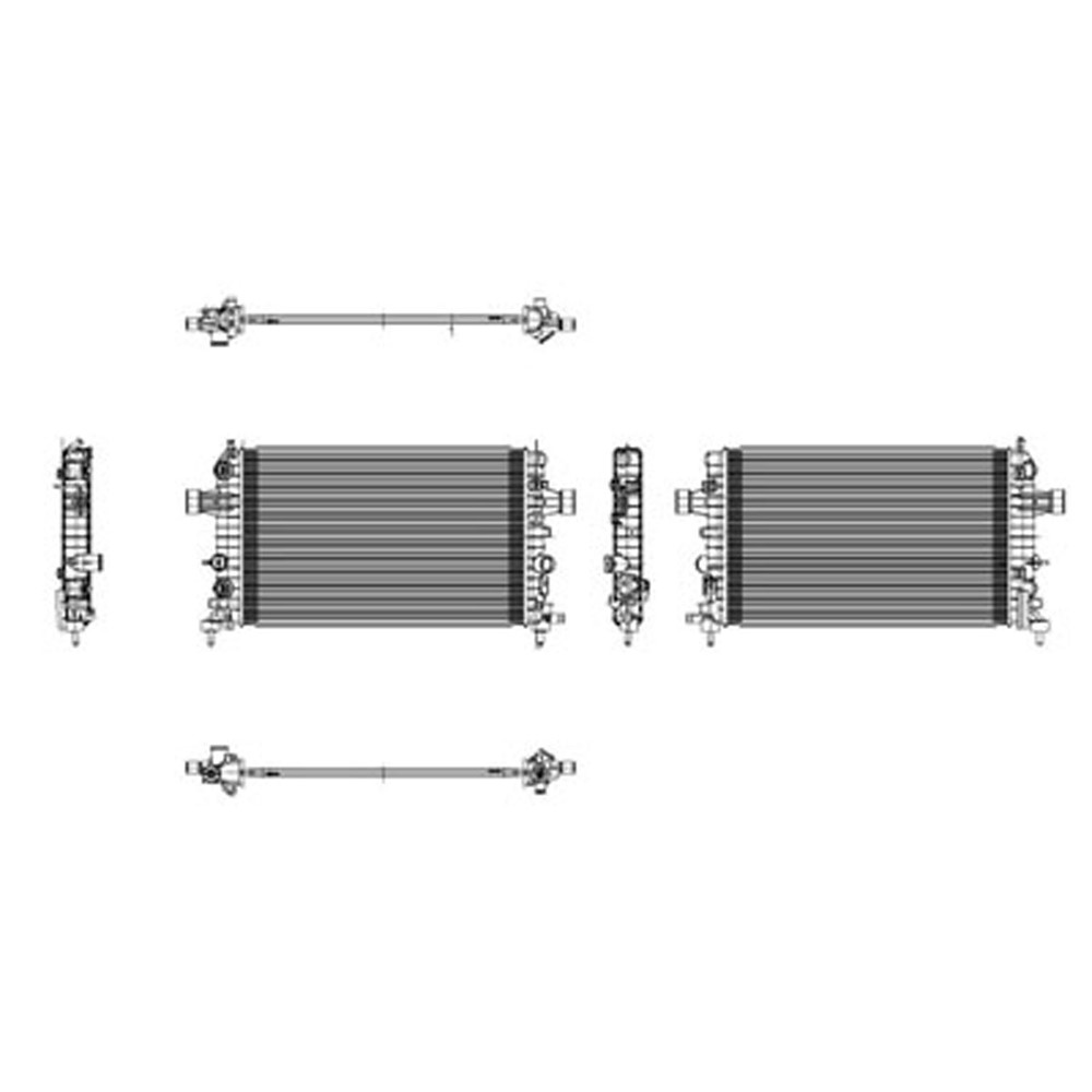 Radiator For 08-09 Saturn Astra
