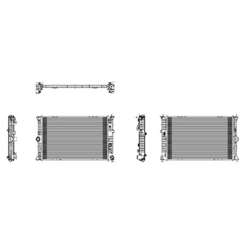 Radiator For 09-10 Mazda 6
