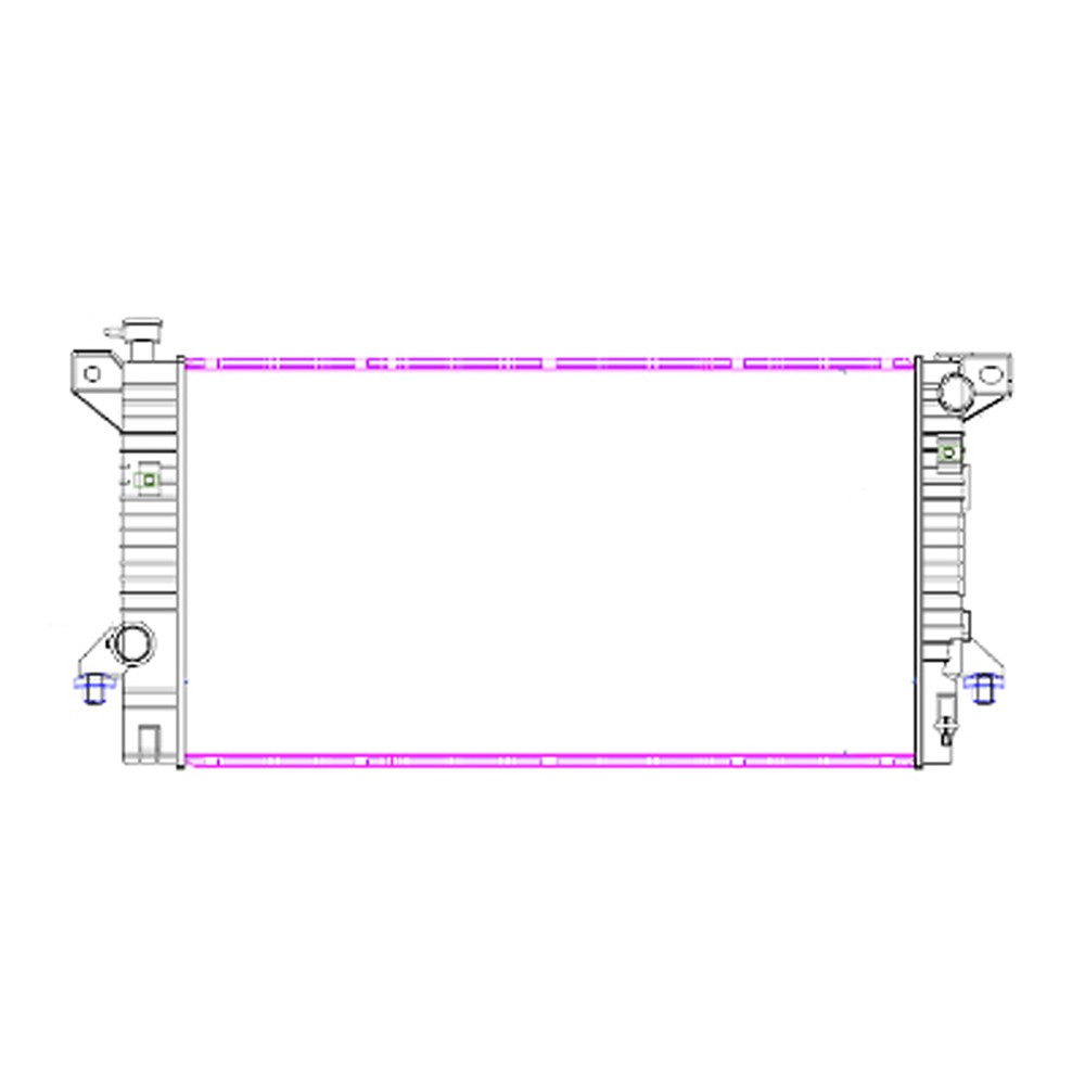 Radiator For 09-14 Ford Expedition, 09-10 Ford F-150, 09-14 Lincoln Navigator