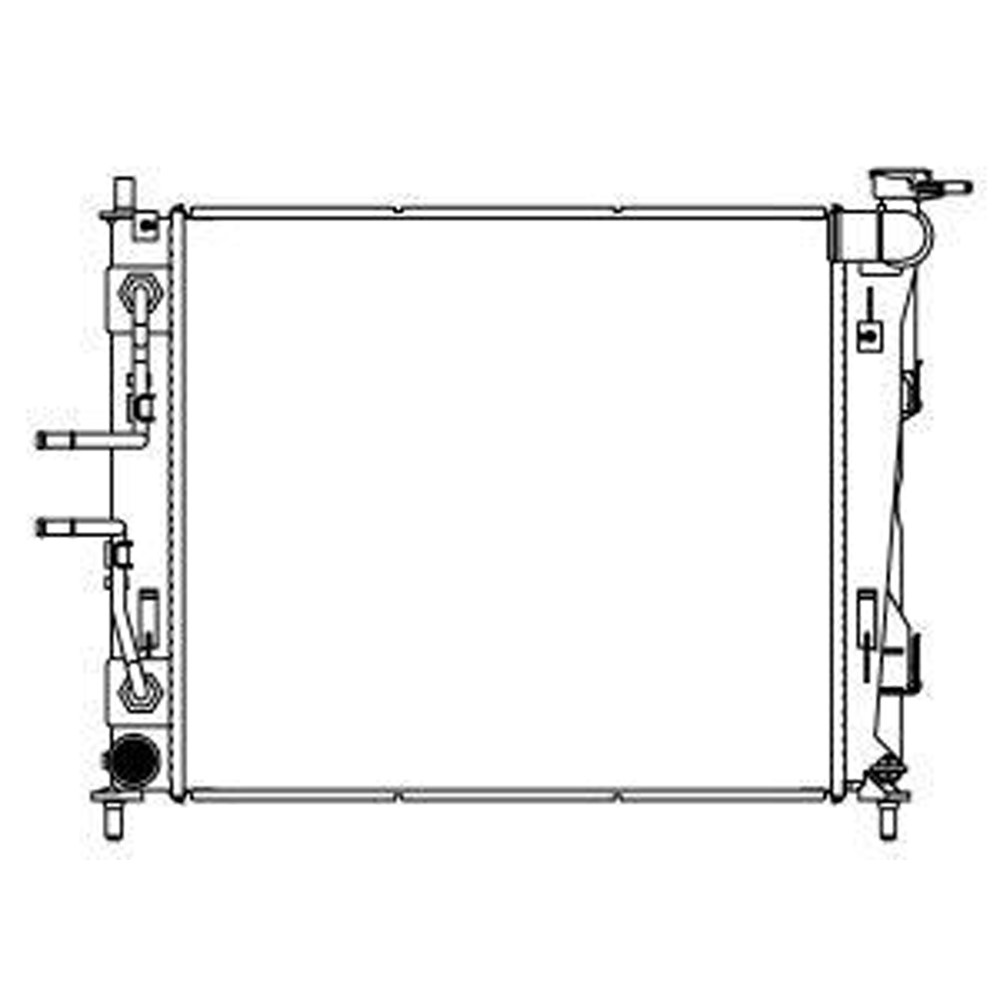 Radiator For 11-14 Hyundai Sonata, 11-15 Kia Optima