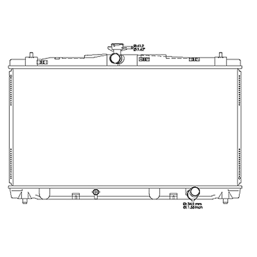 Radiator For 12-17 Toyota Camry