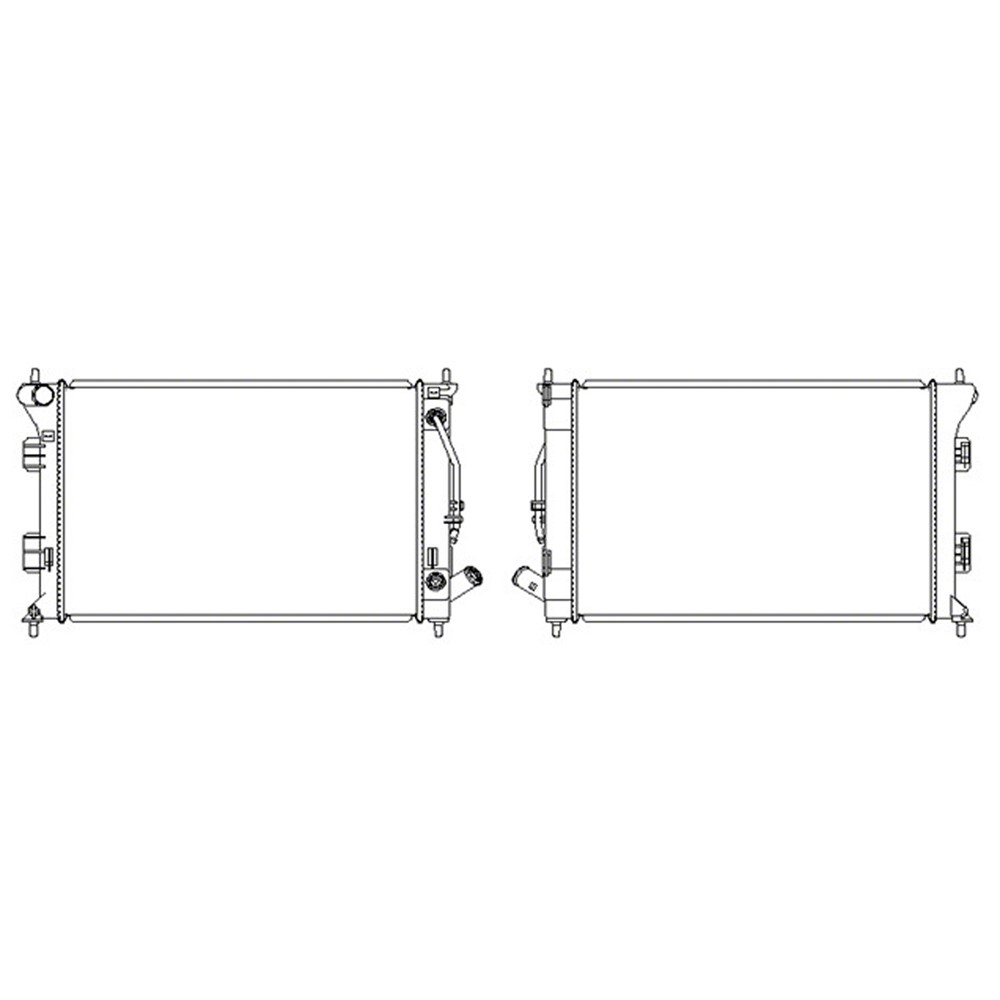 Radiator For 2011-2015 Hyundai Kia