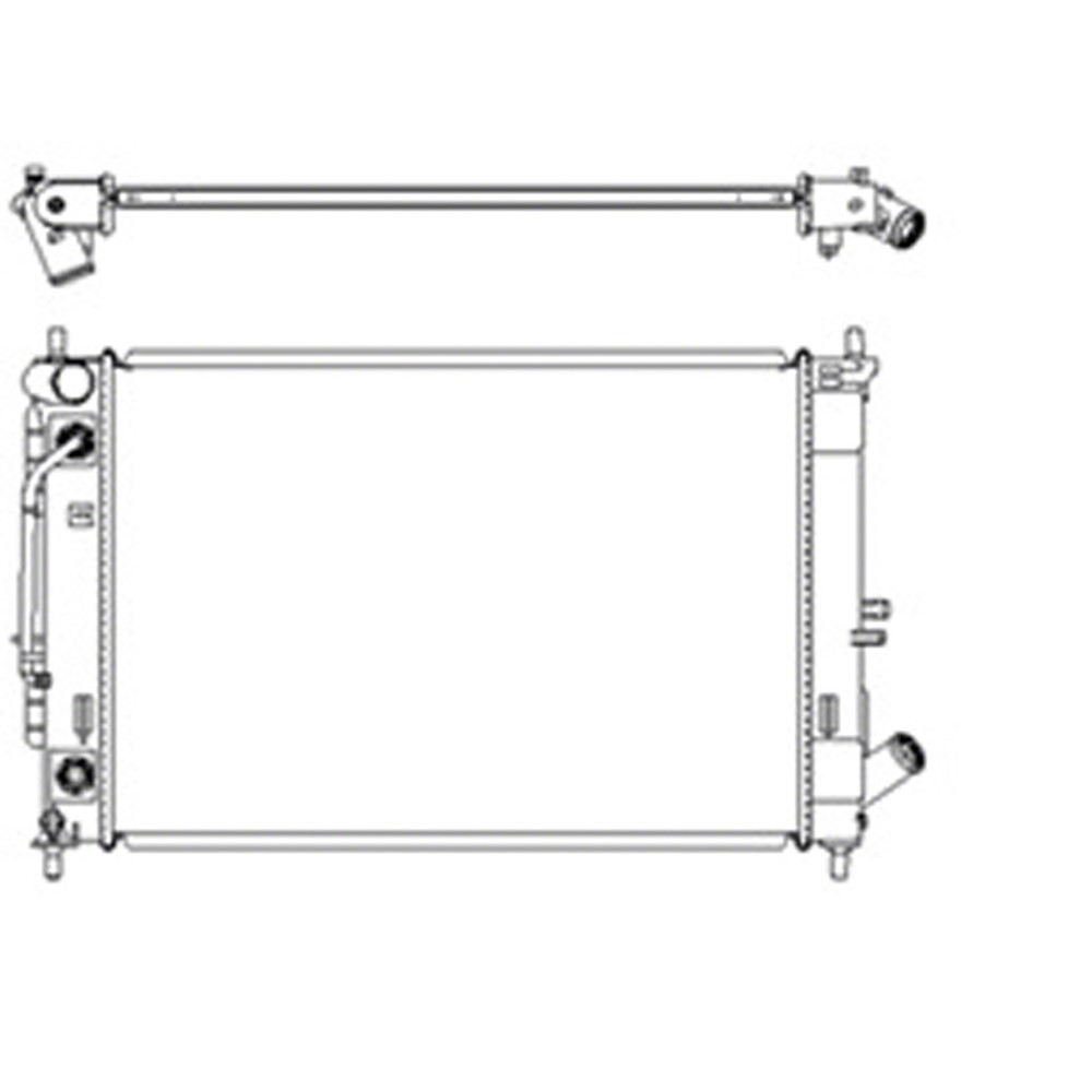 Radiator For 2014-2018 Hyundai Kia