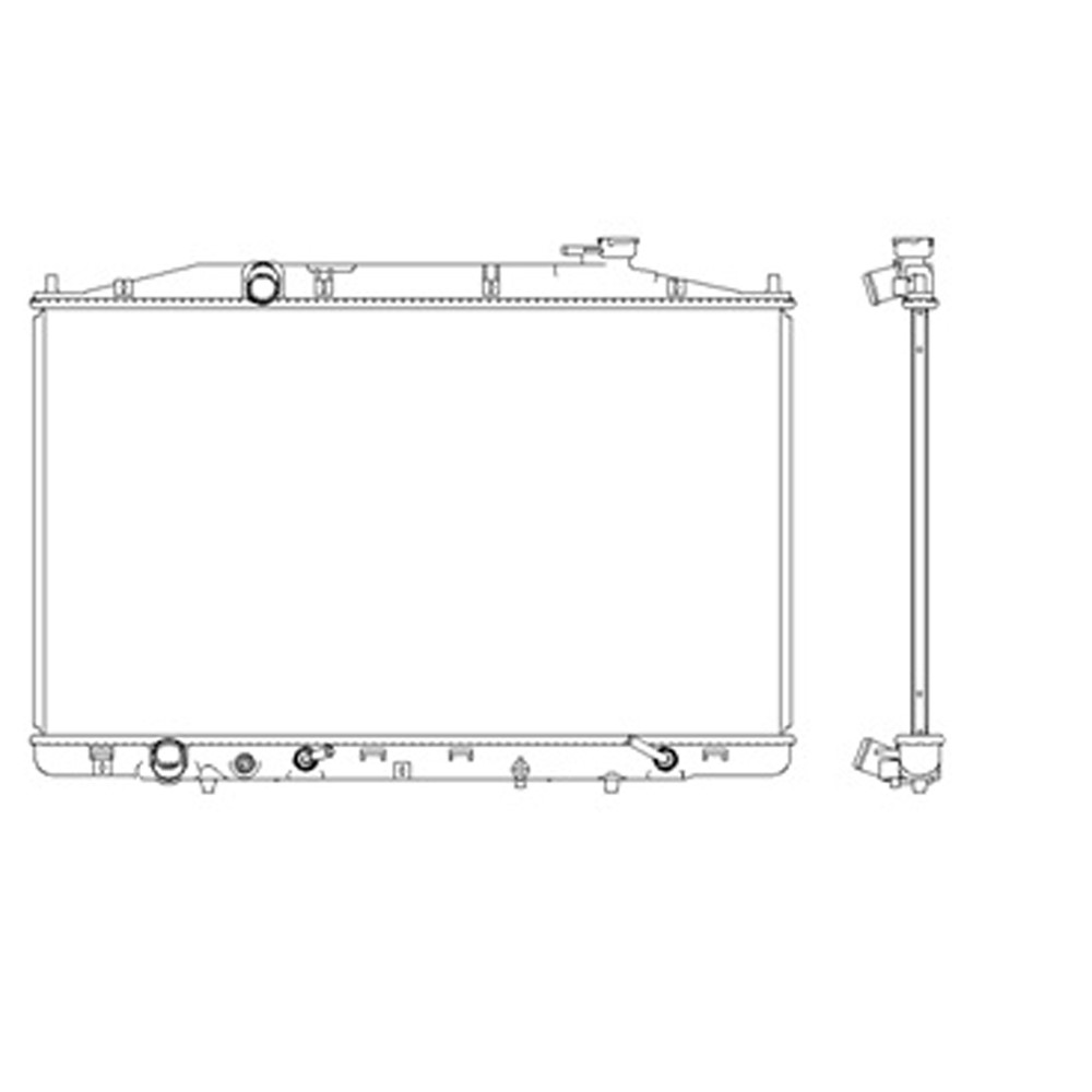 Radiator For 15-17 Honda Odyssey