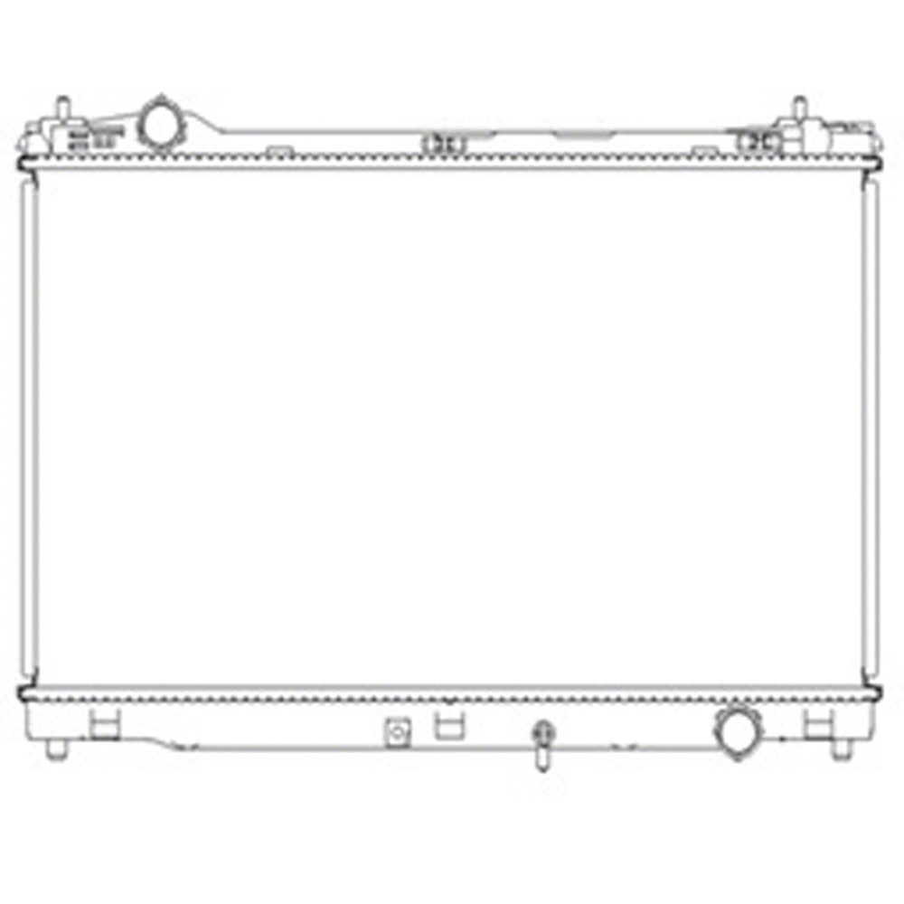 Radiator For 14-15 Lexus IS250, 14-18 Lexus IS350