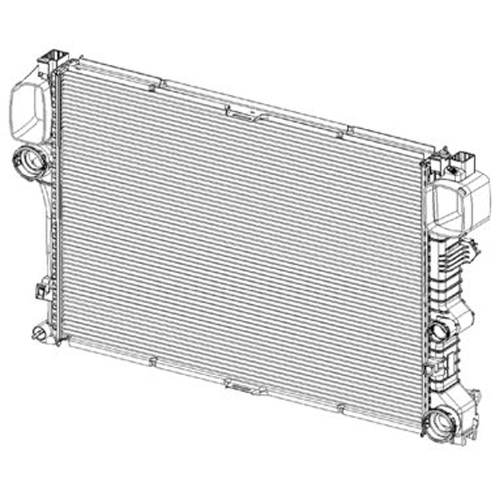 Radiator For 2007-2017 Mercedes-Benz