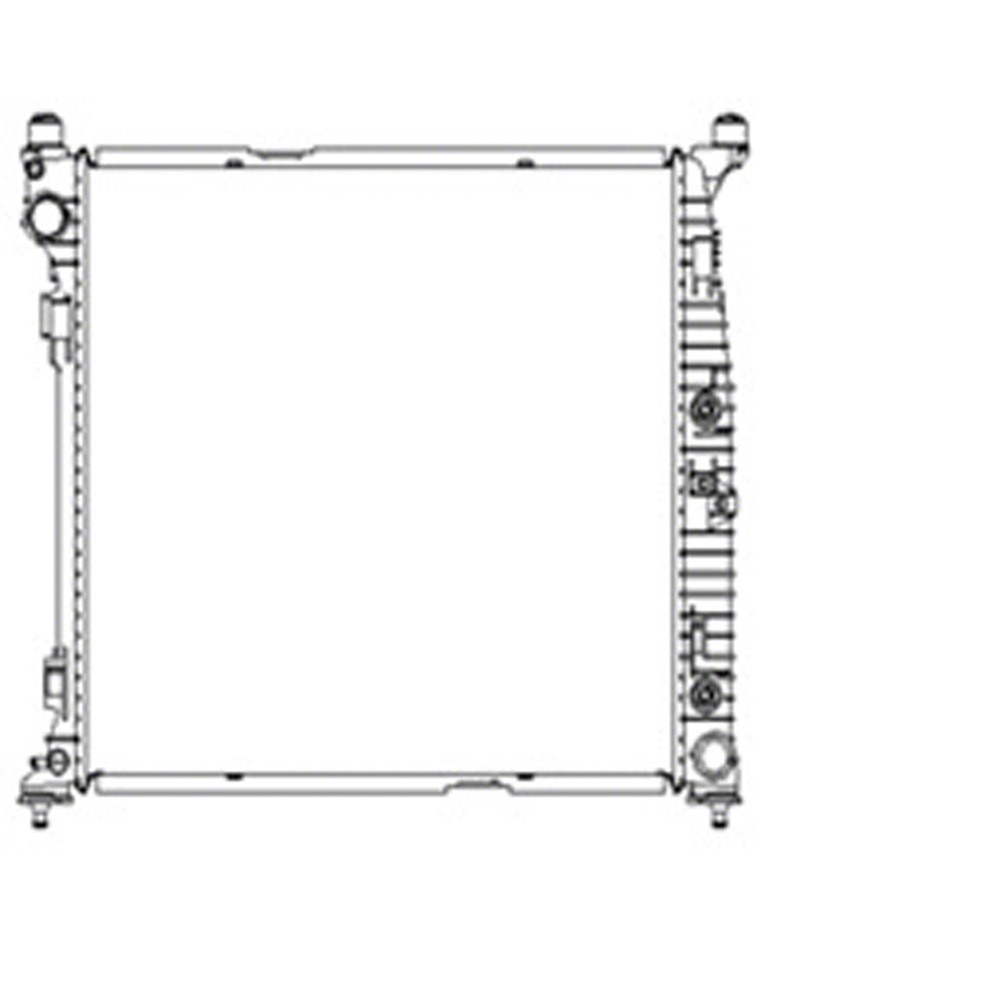 Radiator For 2012-2019 Mercedes-Benz