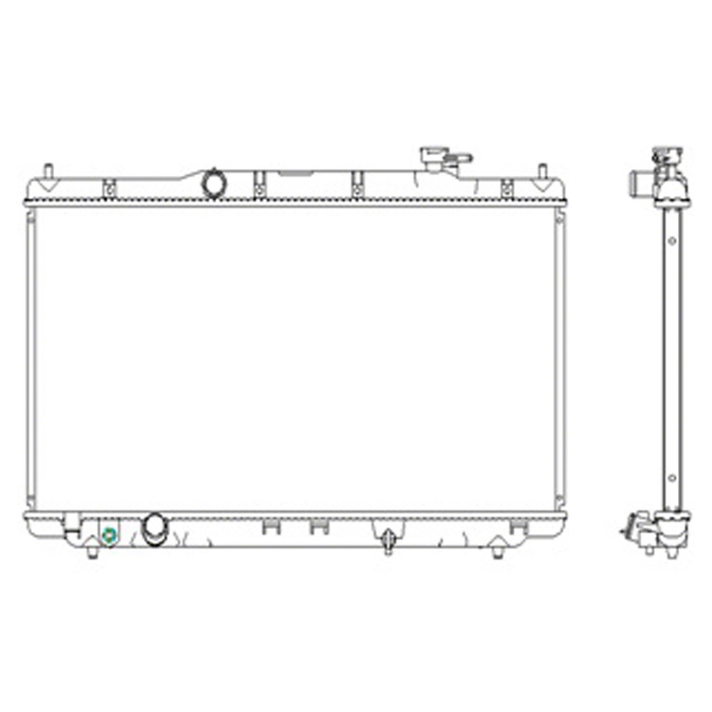 Radiator For 15-20 Acura TLX