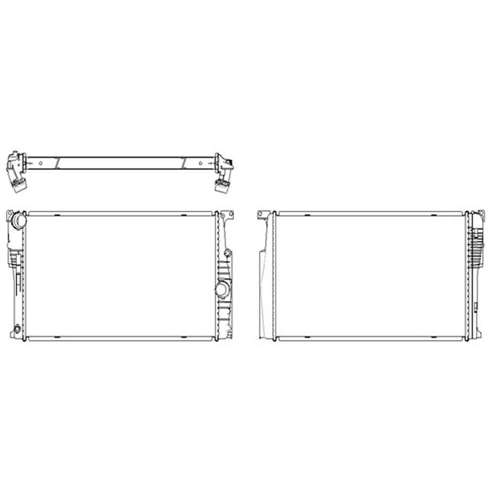 Radiator For 2013-2018 BMW