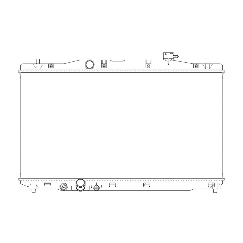 Radiator For 18-22 Honda Accord