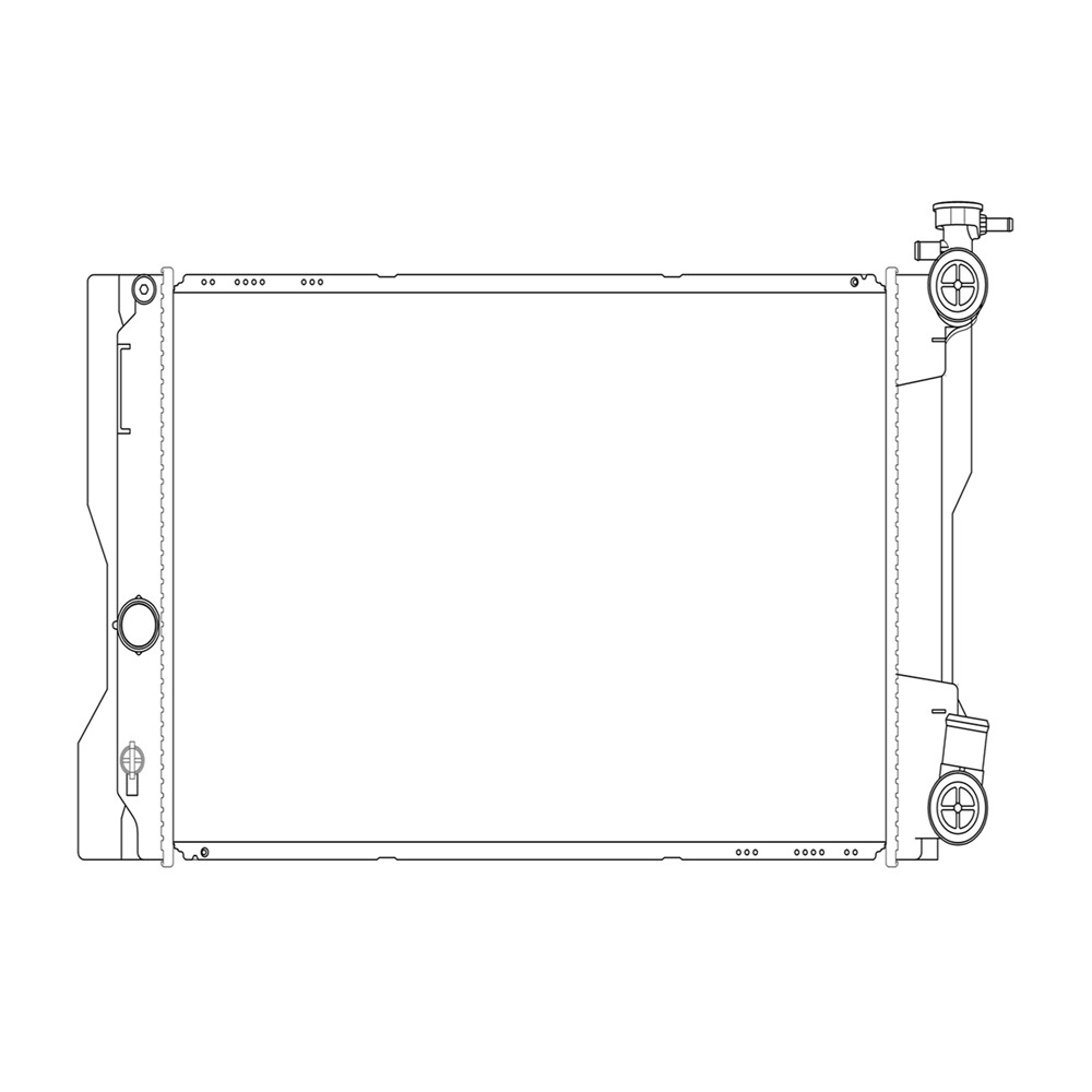 Radiator For 17-19 Toyota Corolla
