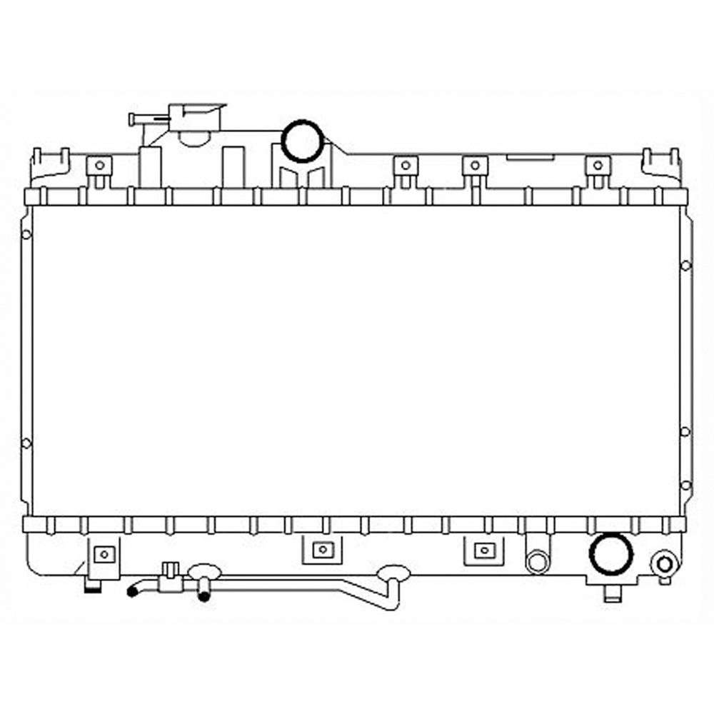 Radiator For 94-99 Toyota Celica