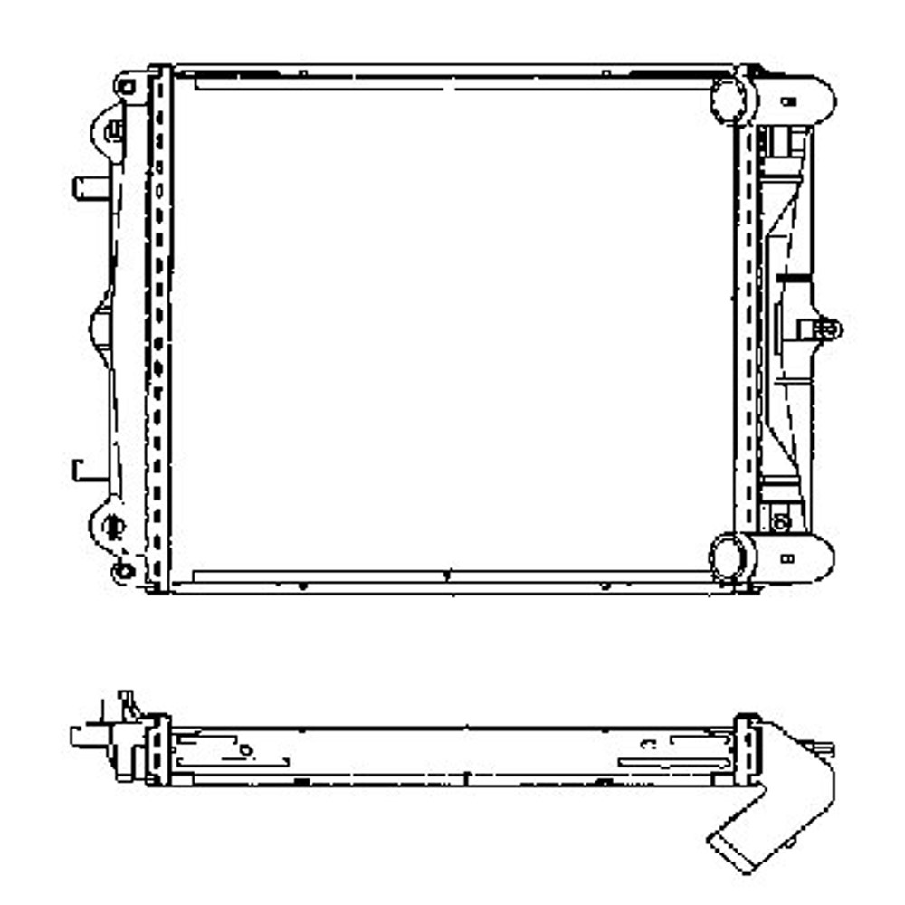 Radiator For 99-04 Porsche 911, 97-06 Porsche Boxster