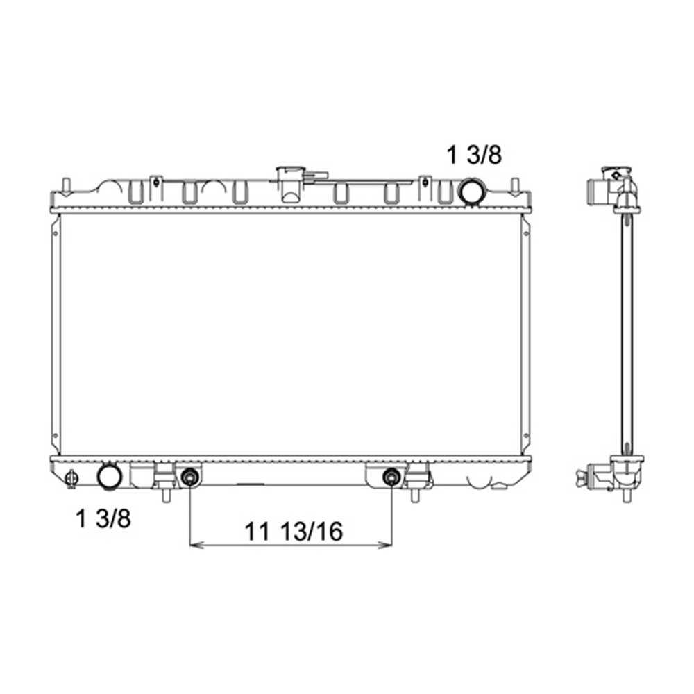 Radiator For 00-05 Nissan Sentra