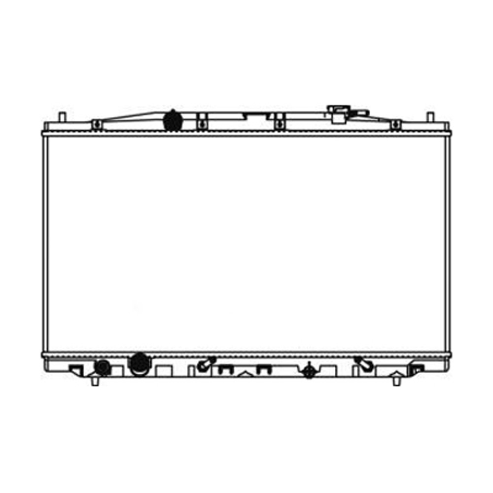 Radiator For 08-12 Honda Accord