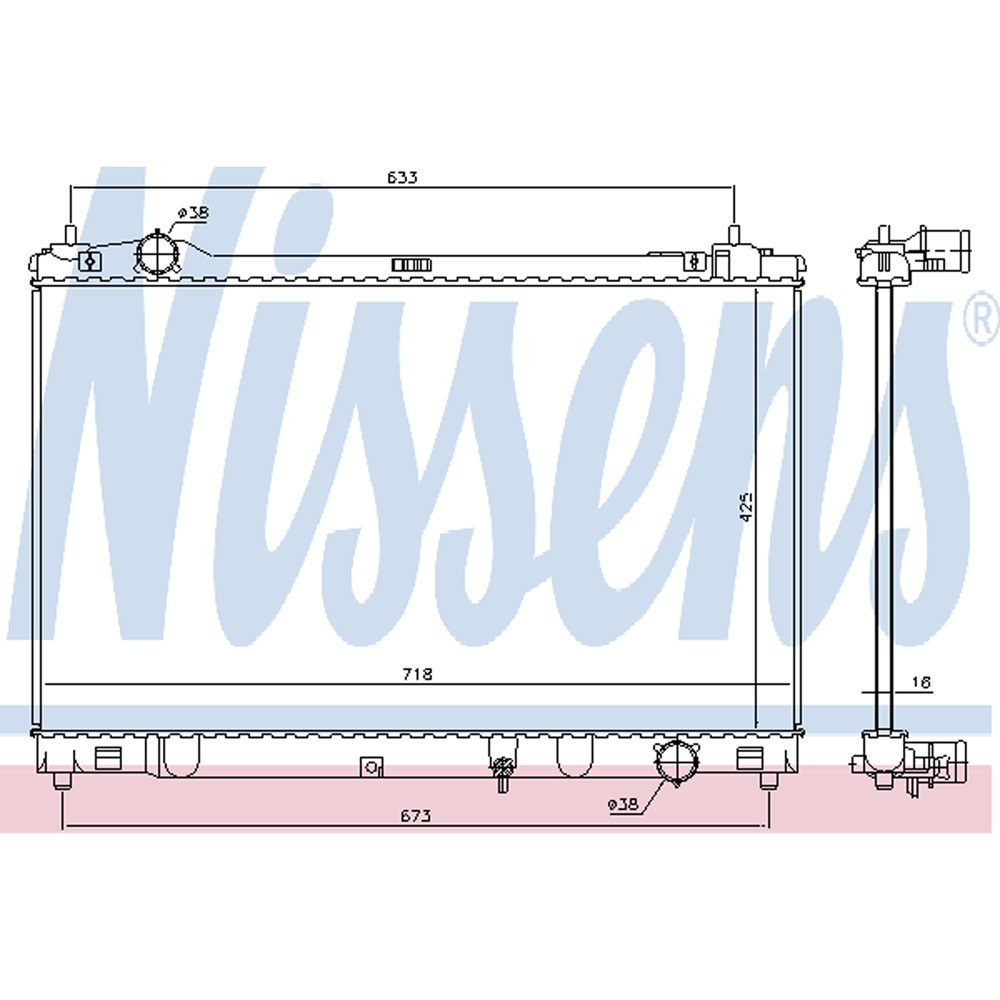 Radiator For 12-15 Audi A7 Quattro, 12 Audi S4, 12 Audi S5