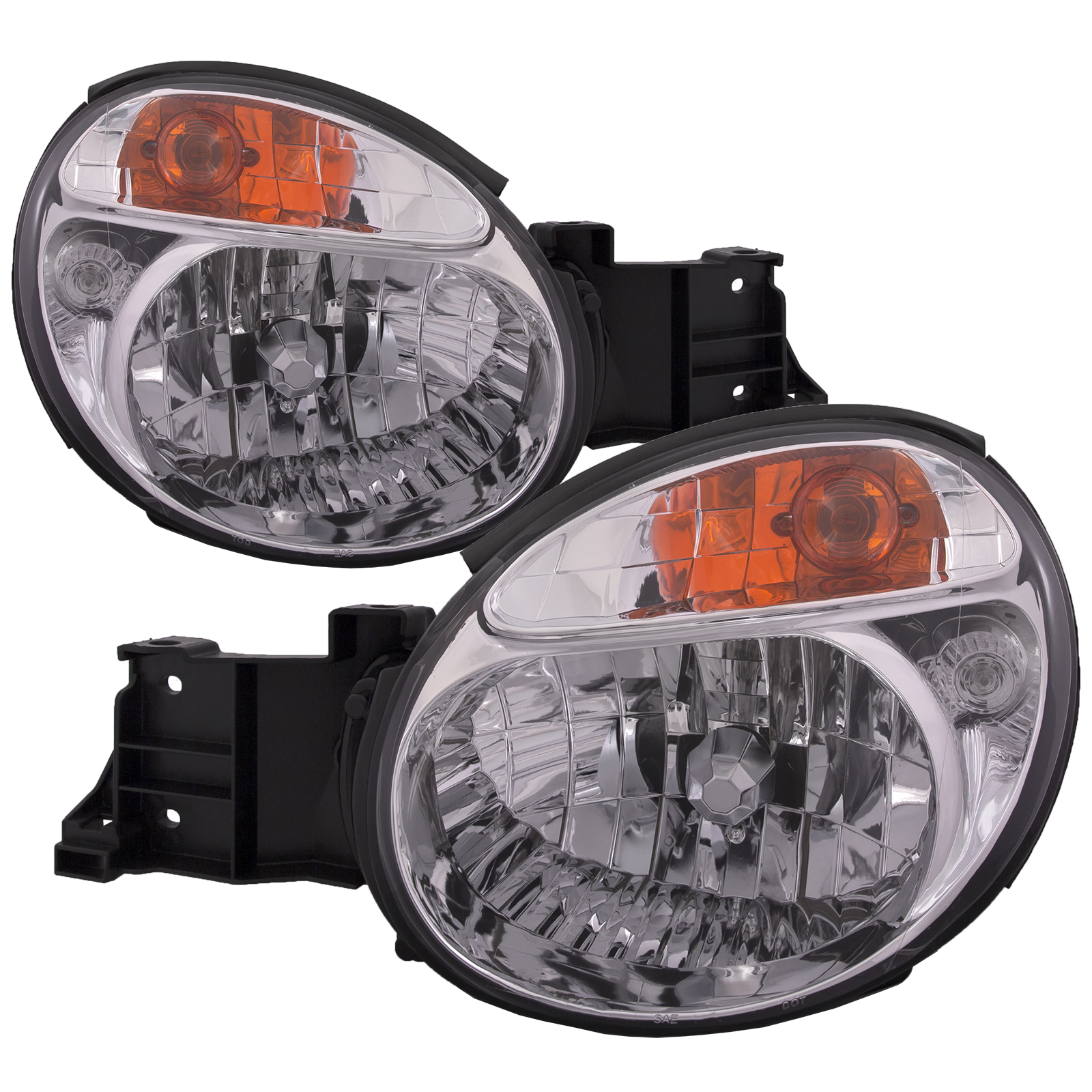 Headlight Set For 02-03 Subaru Impreza, 02-03 Subaru Outback