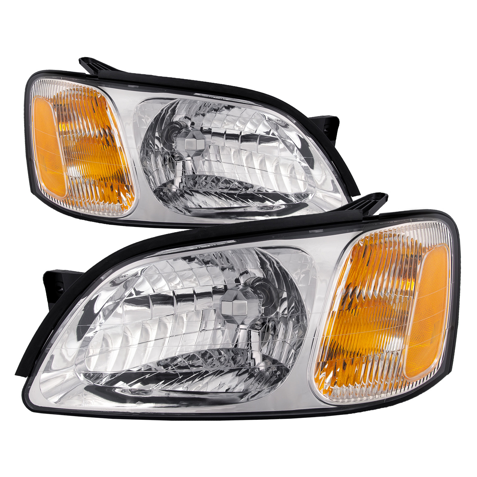Headlight Set For 03-06 Subaru Baja, 00-04 Subaru Legacy