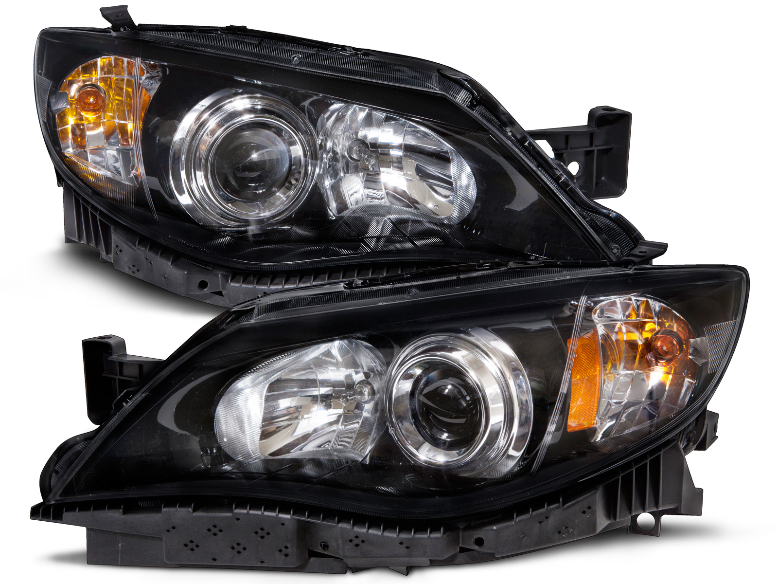 Headlight Set For 08-11 Subaru Impreza
