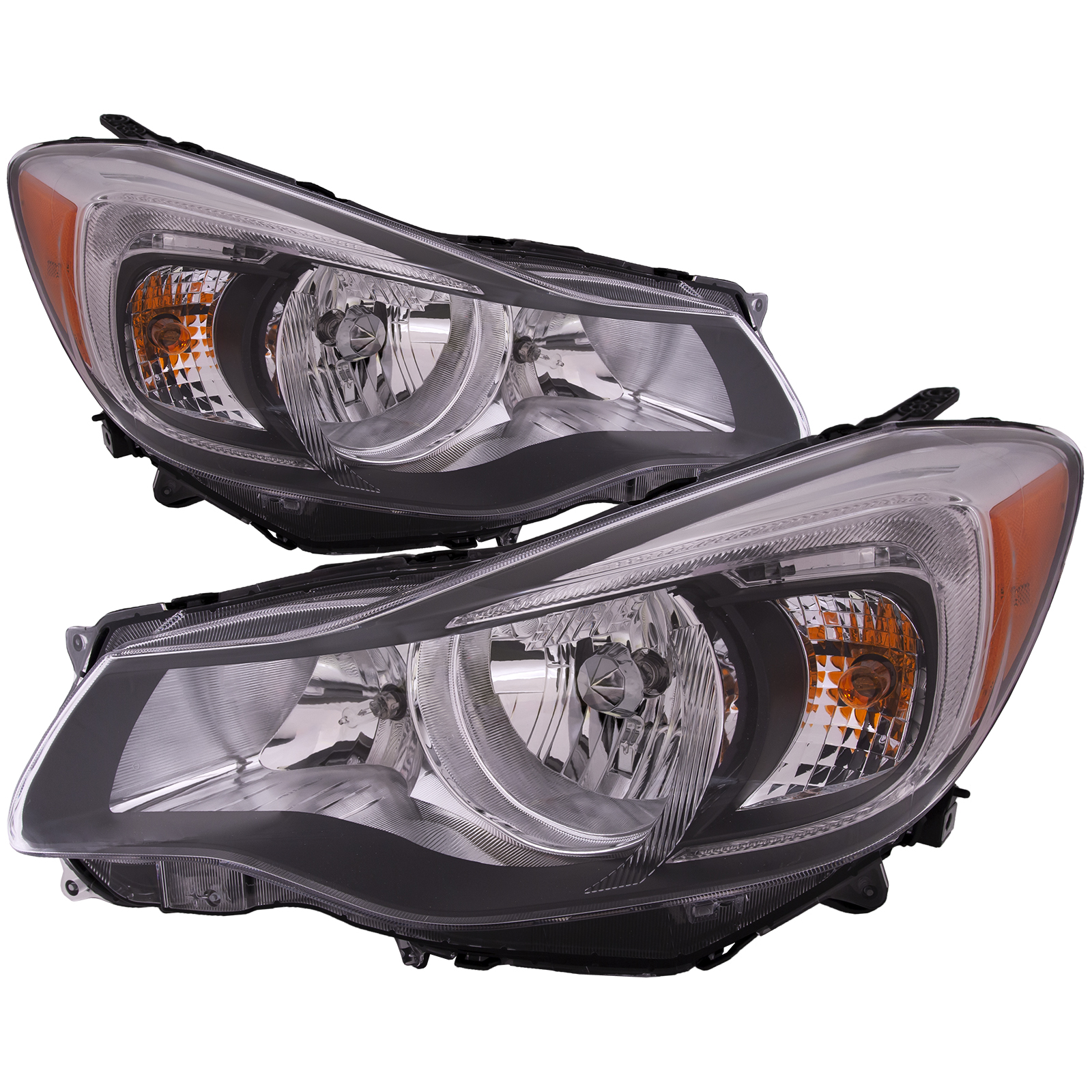 Headlight Set For 12-13 Subaru Impreza