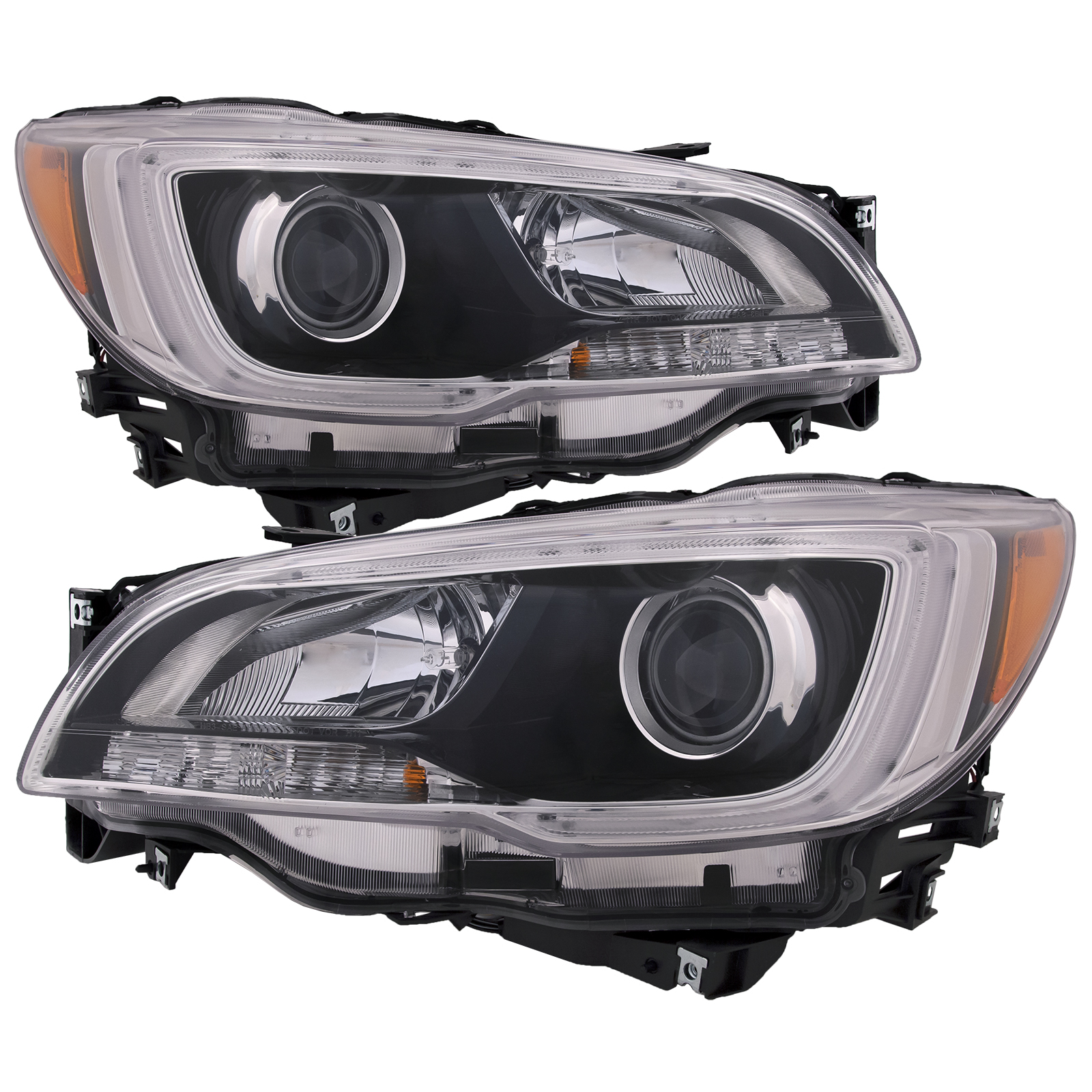 Headlight Set For 15-17 Subaru Legacy, 15-17 Subaru Outback