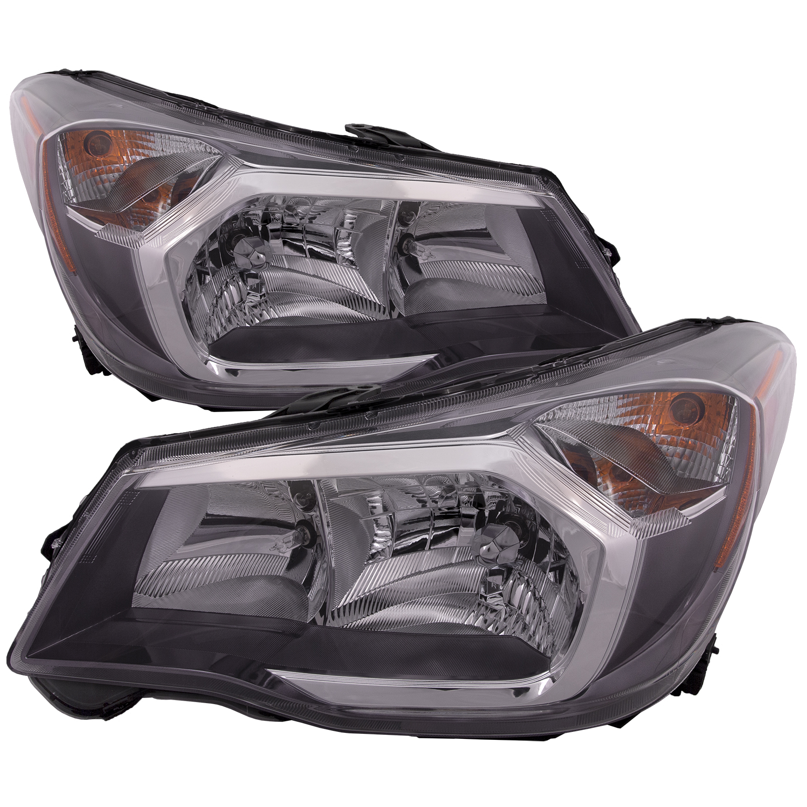 Headlight Set For 14-16 Subaru Forester