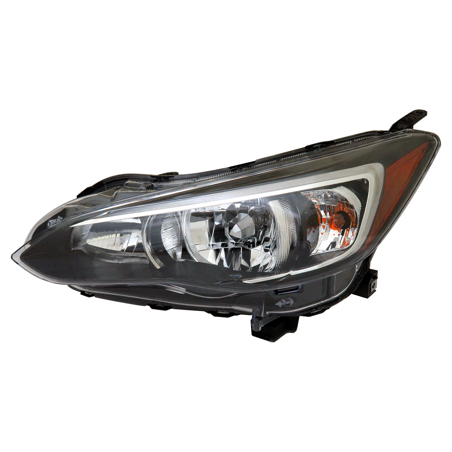 Left Driver Side Headlight For 17-23 Subaru Impreza