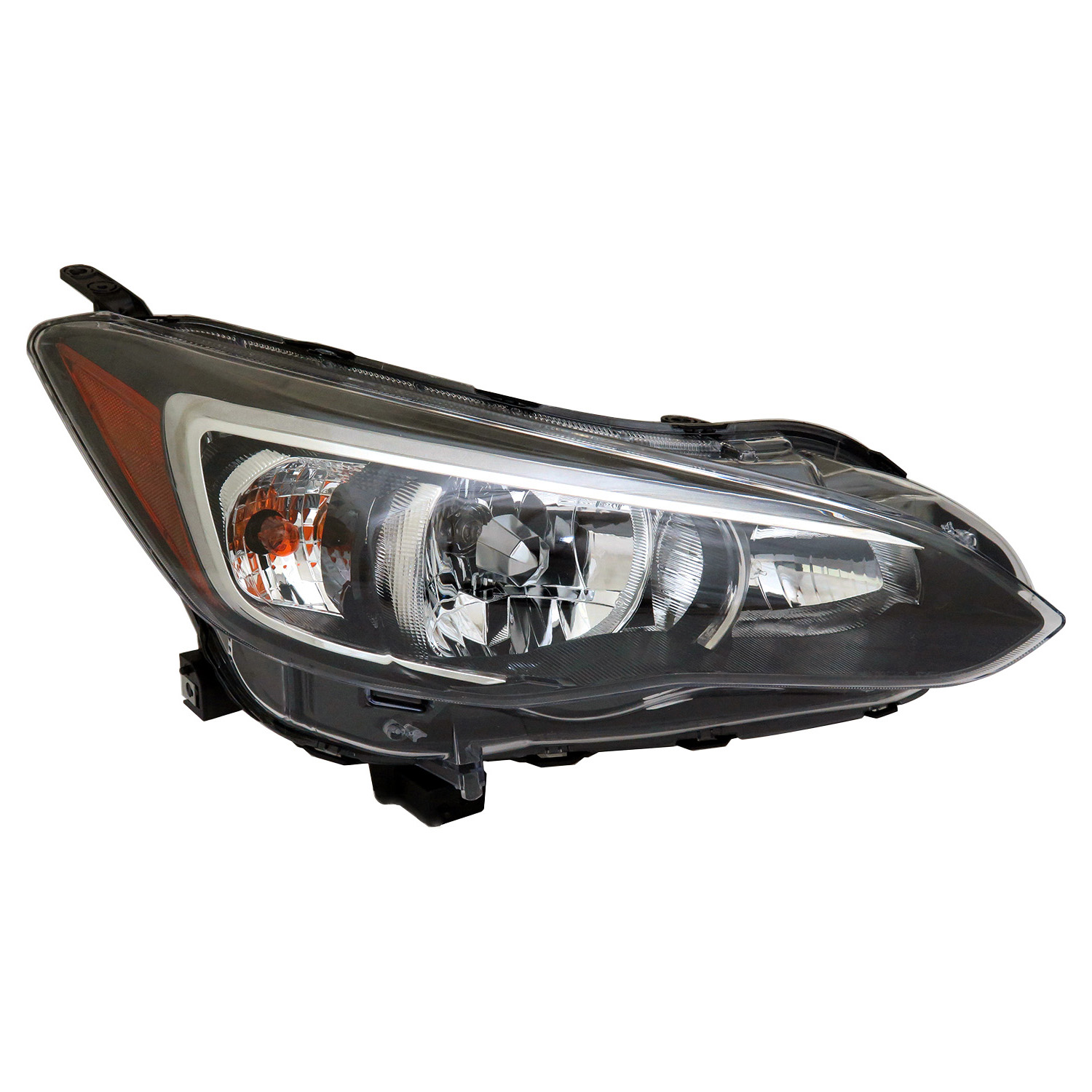 Right Passenger Side Headlight For 17-23 Subaru Impreza